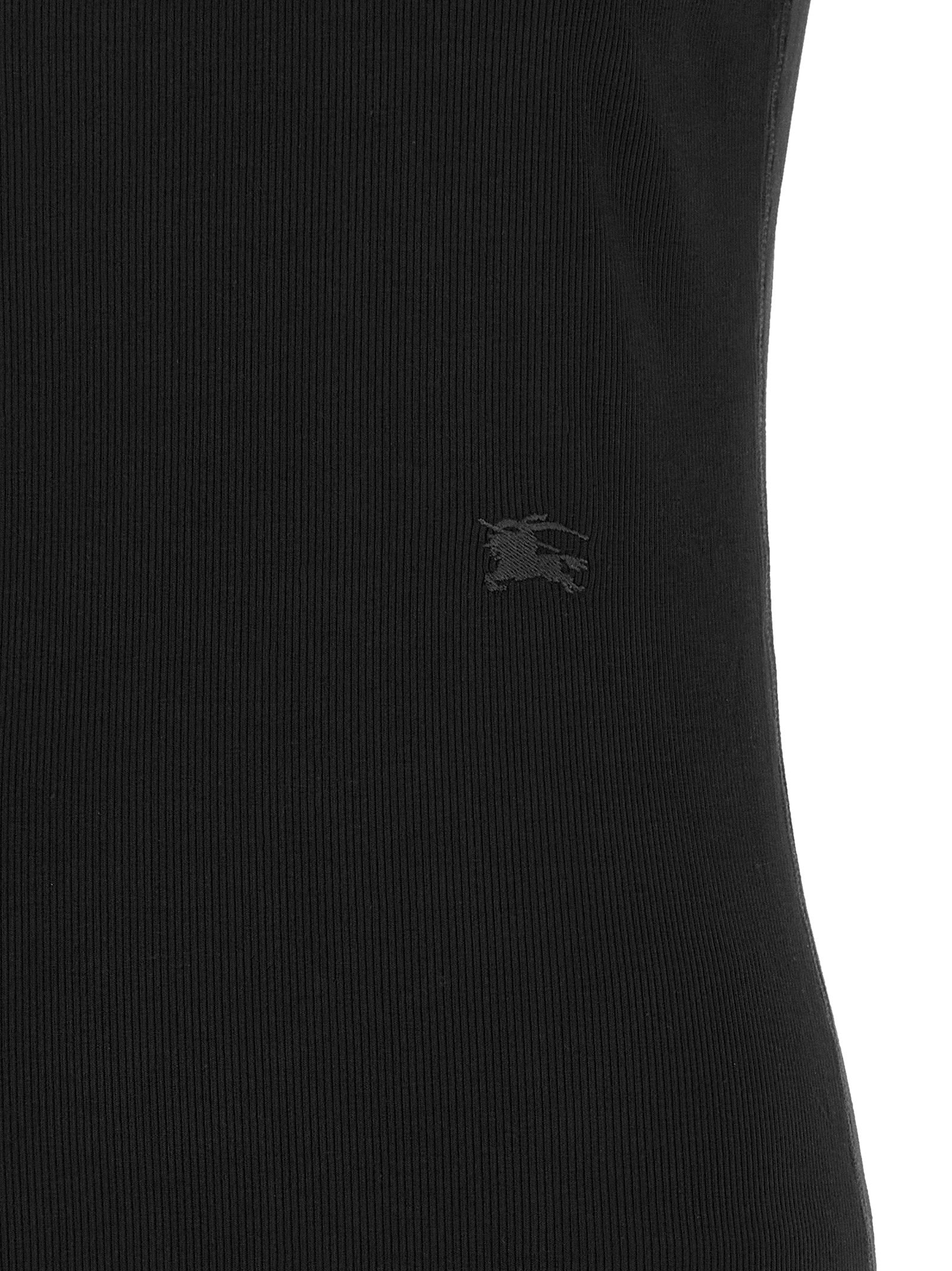 Burberry Black Cotton Short Dress