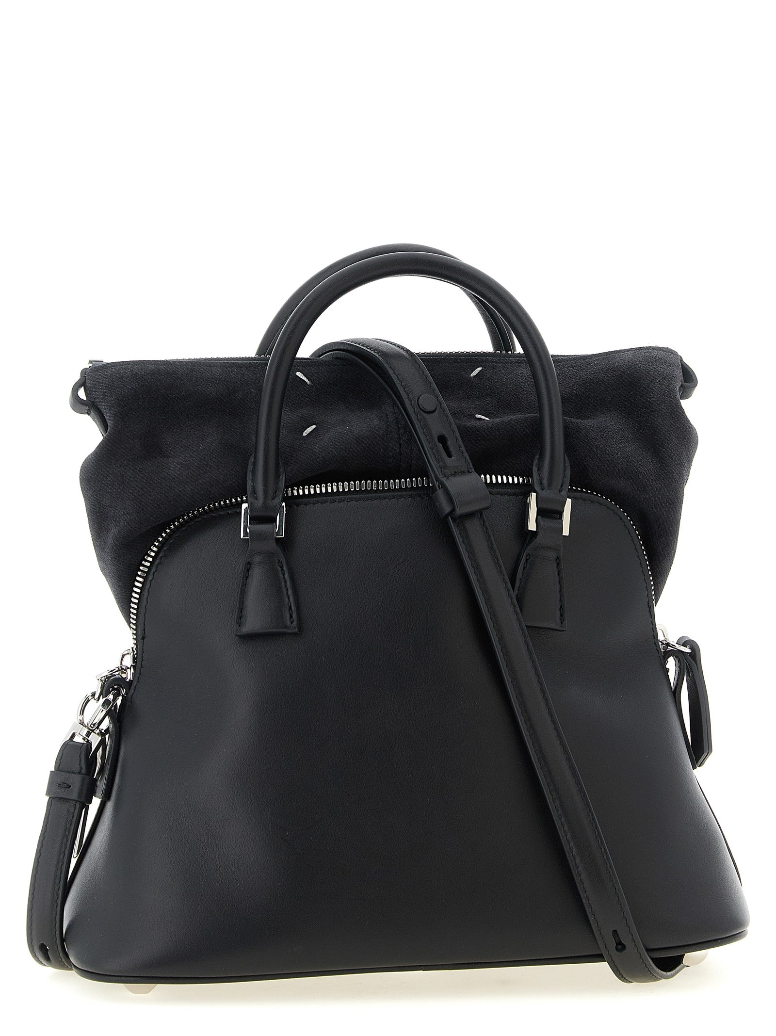 Maison Margiela Black Calfskin Shoulder Bag