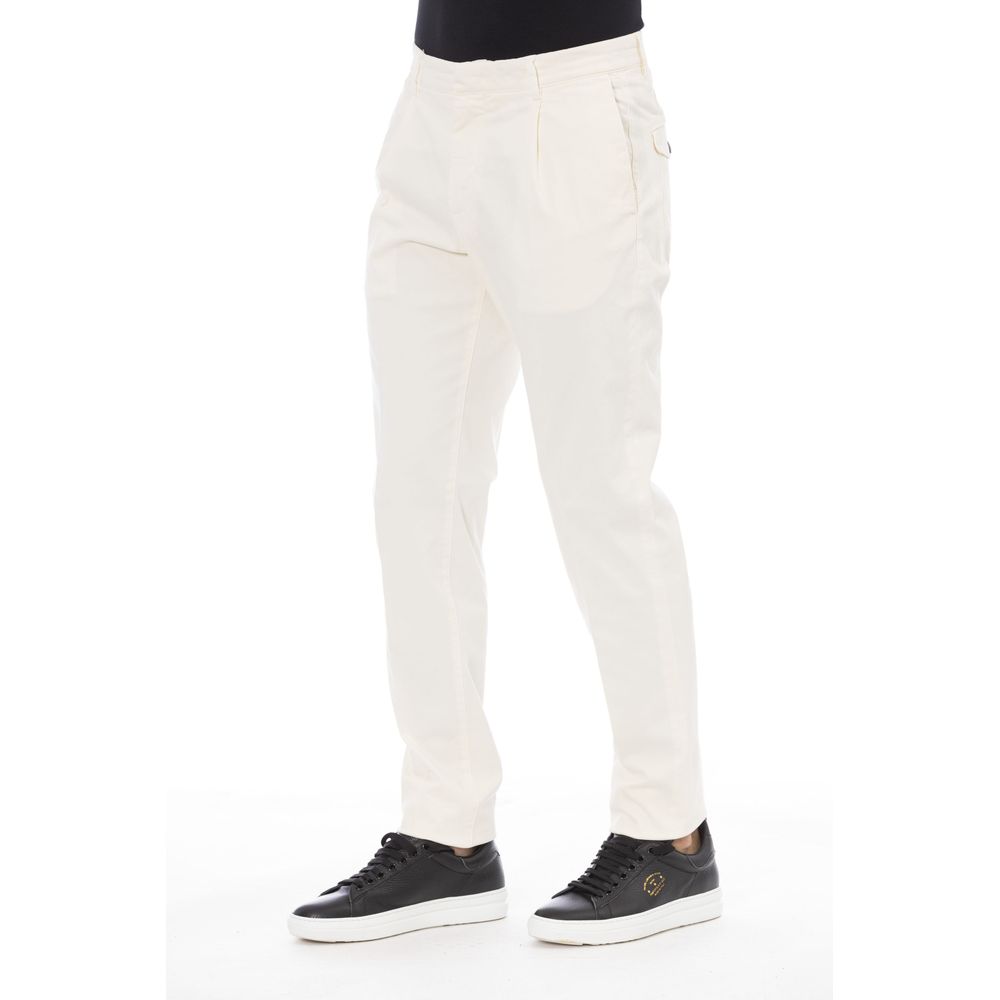 Peserico Beige Cotton Men's Pant