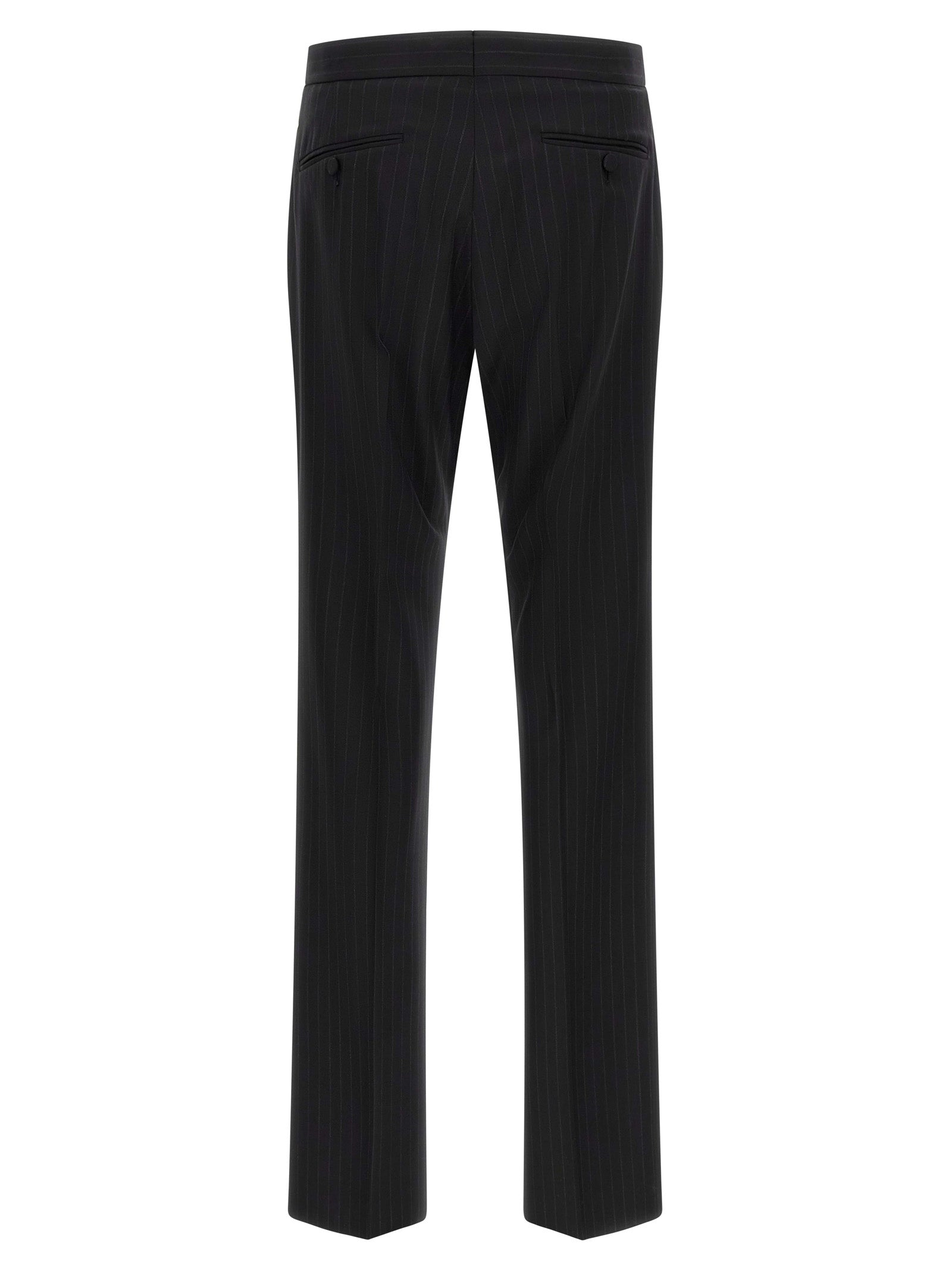 Tom Ford Black Wool Two-Piece Suit