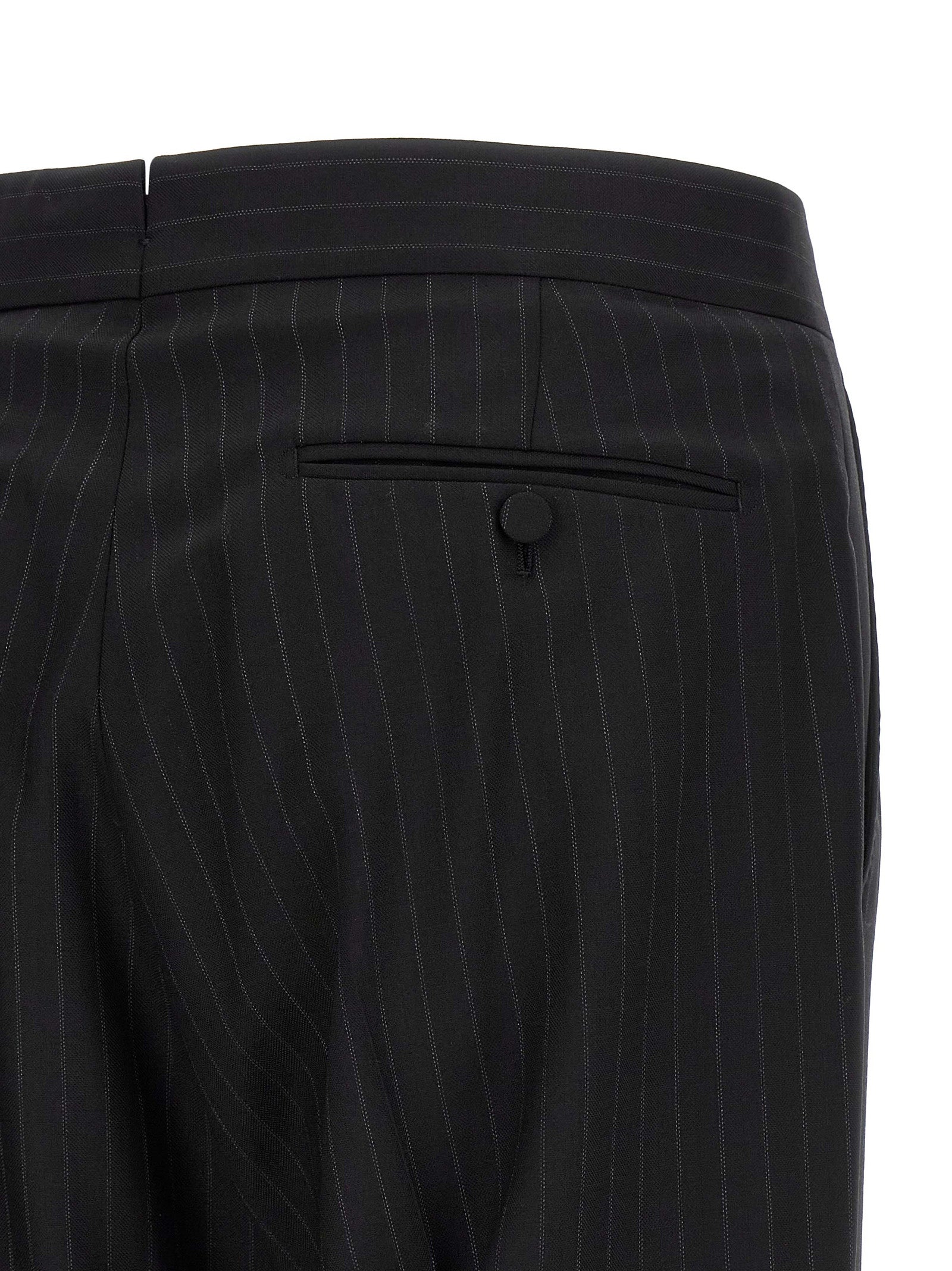 Tom Ford Black Wool Two-Piece Suit