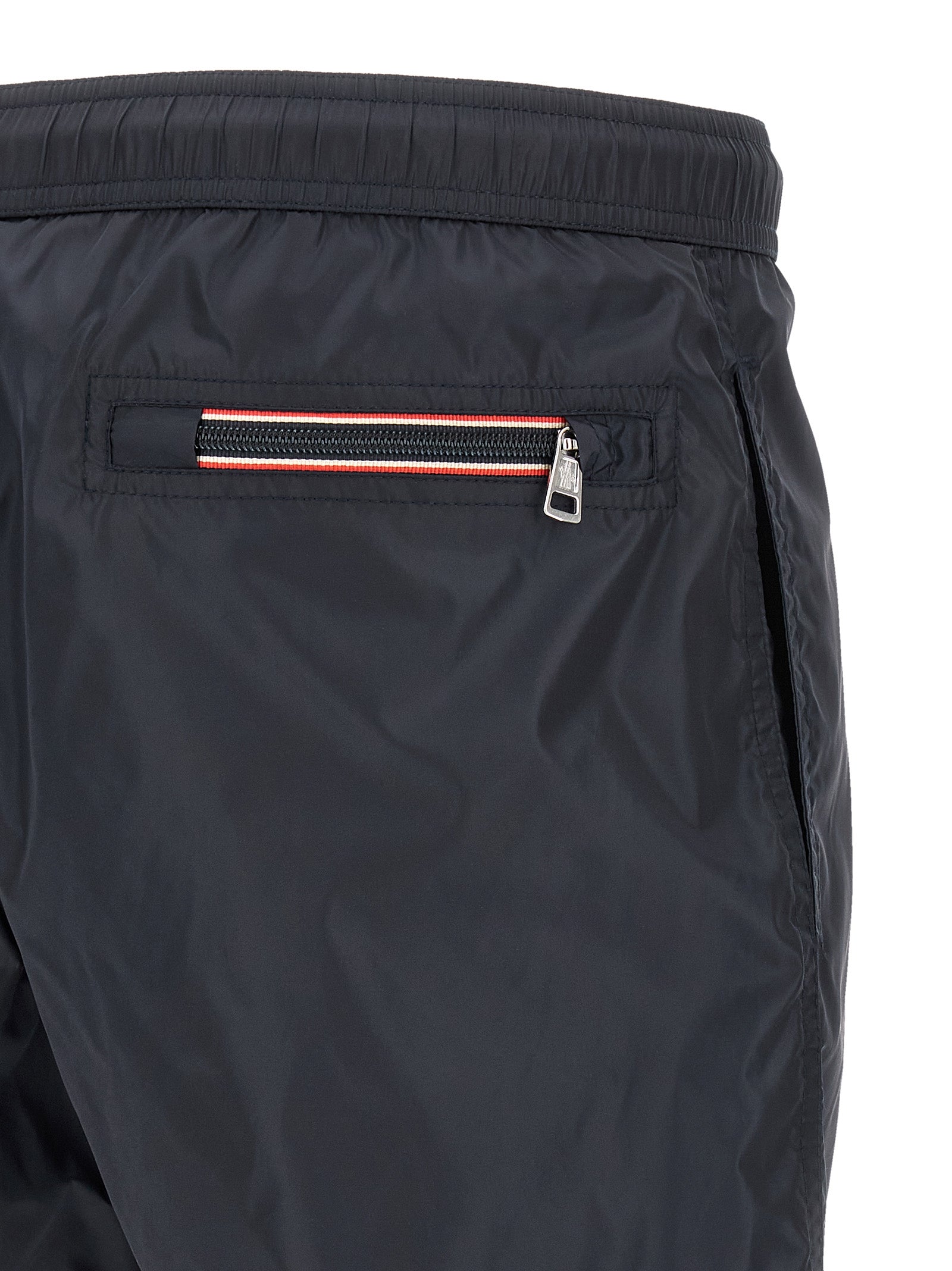 Moncler Blue Polyamide Cargo Shorts
