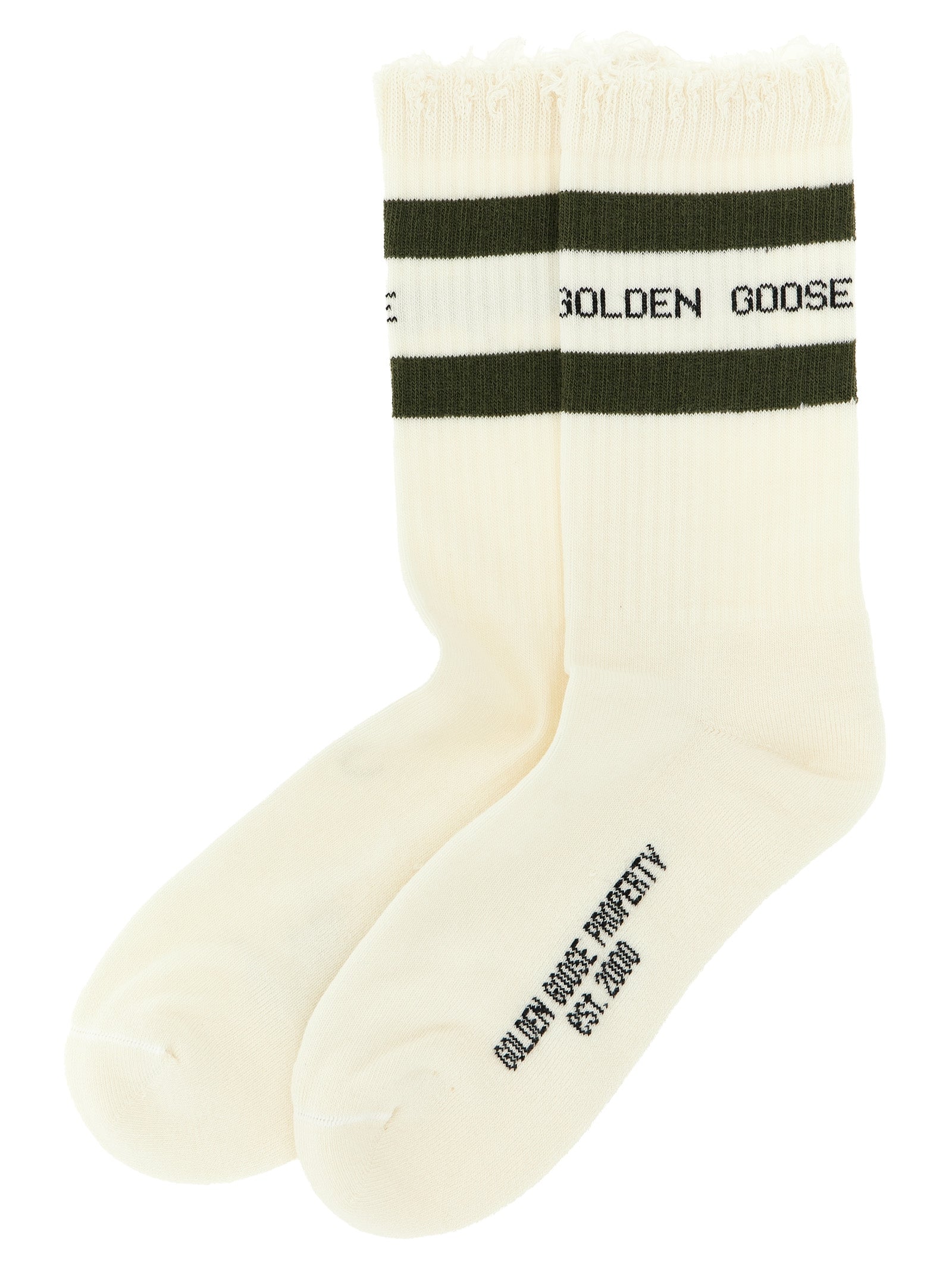 Golden Goose Bicolor Cotton Socks