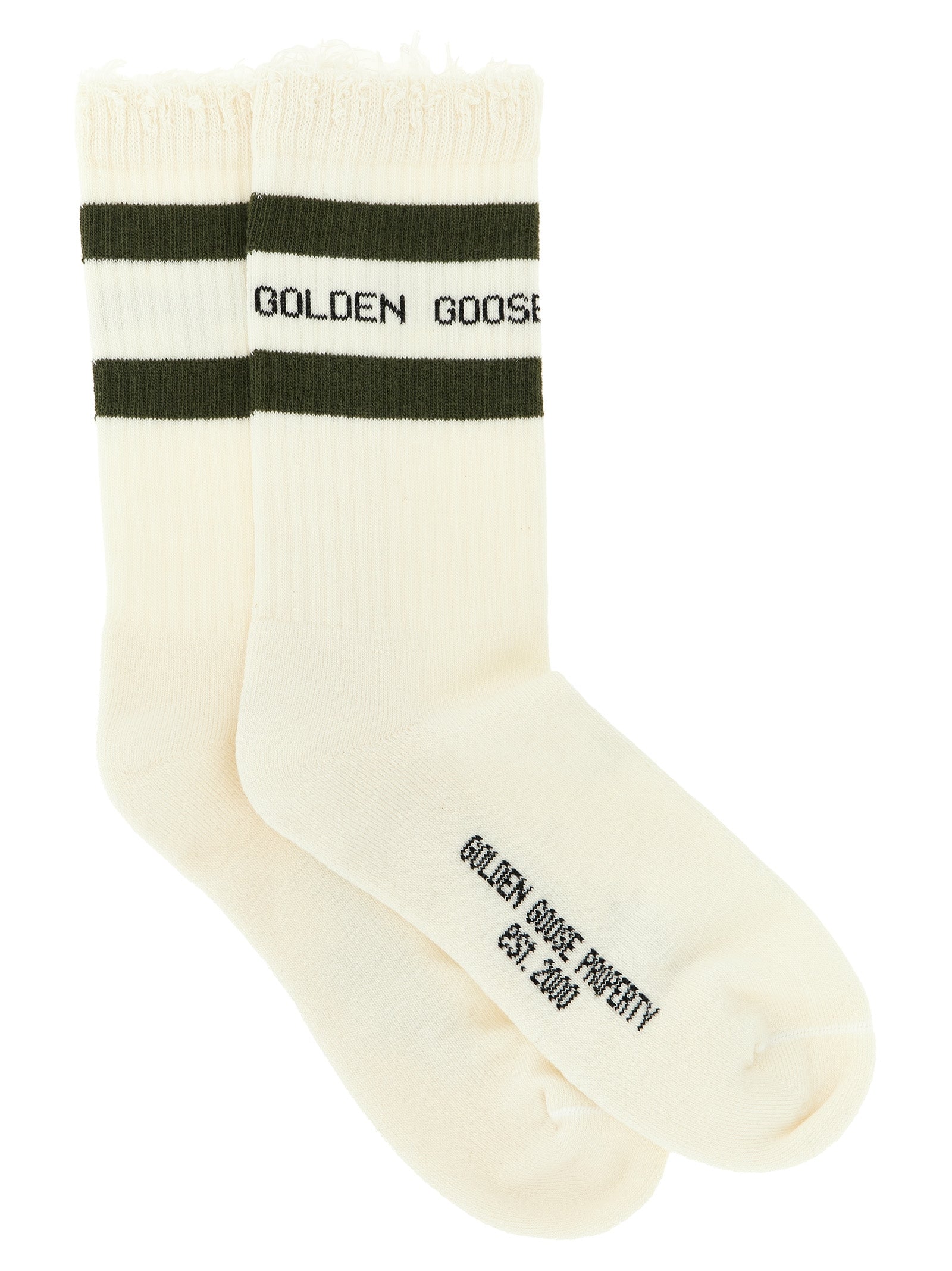 Golden Goose Bicolor Cotton Socks