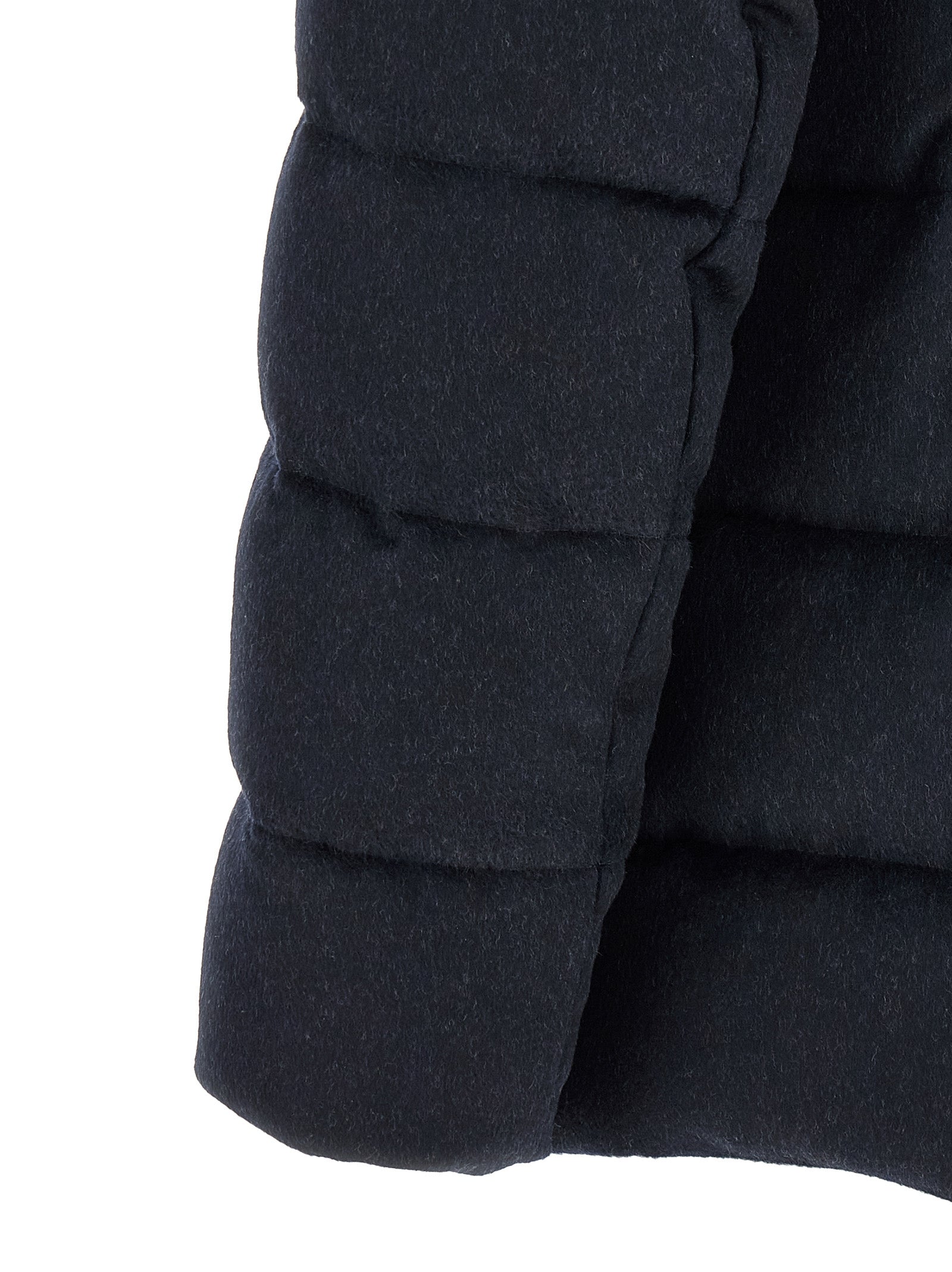 MooRER Blue Wool Full-Length Jacket