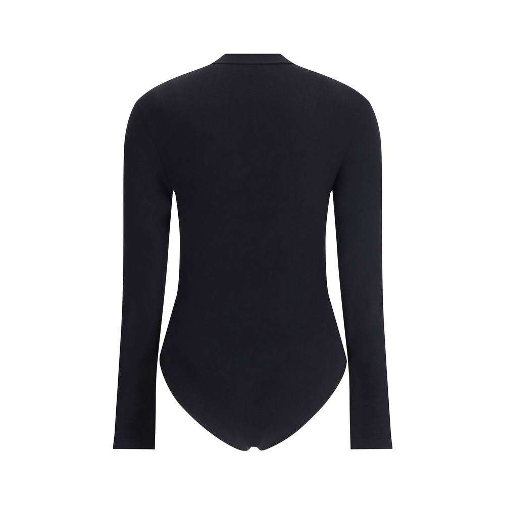 Wolford Black Polyamide Bodysuit