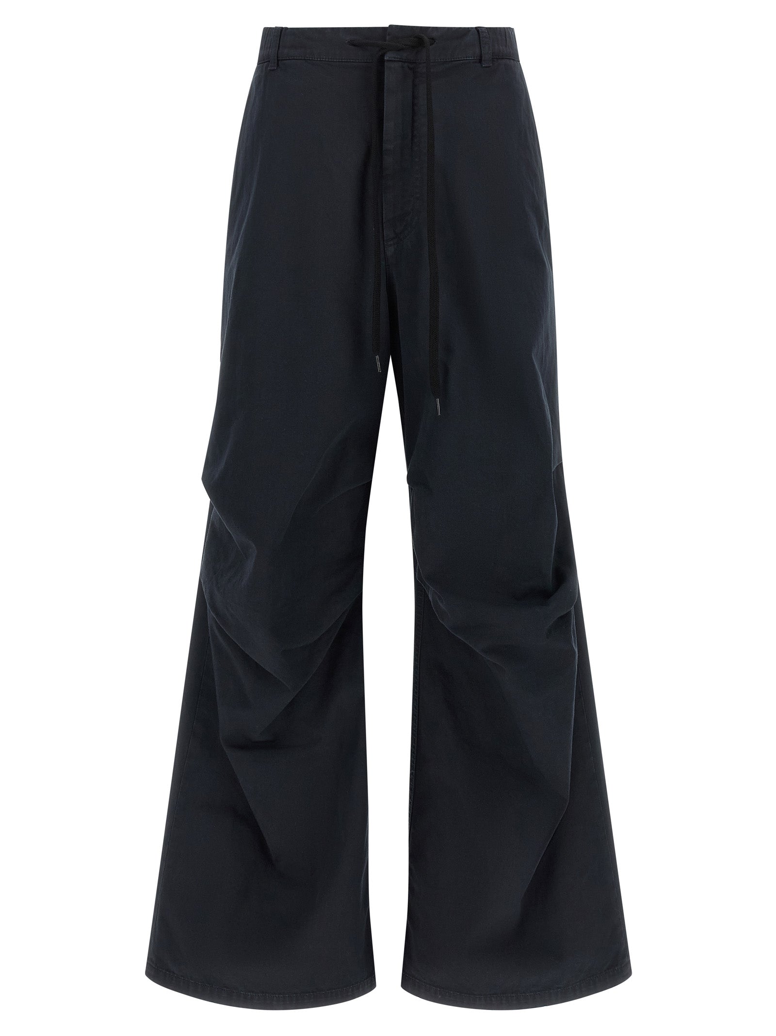 MM6 Maison Margiela Blue Cotton Casual Pants