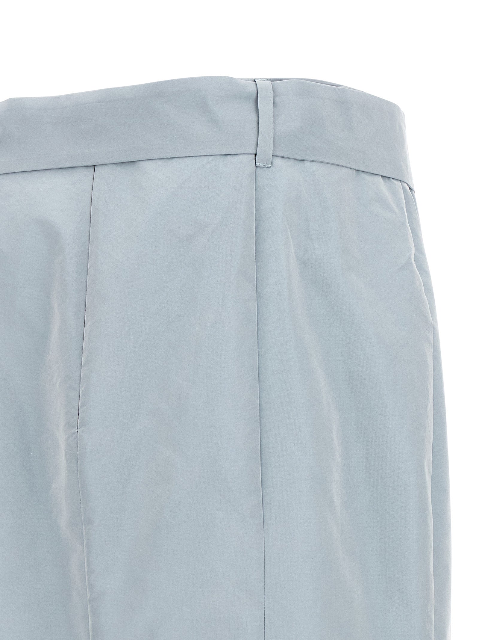 PINKO Blue Polyester Mini Skirt