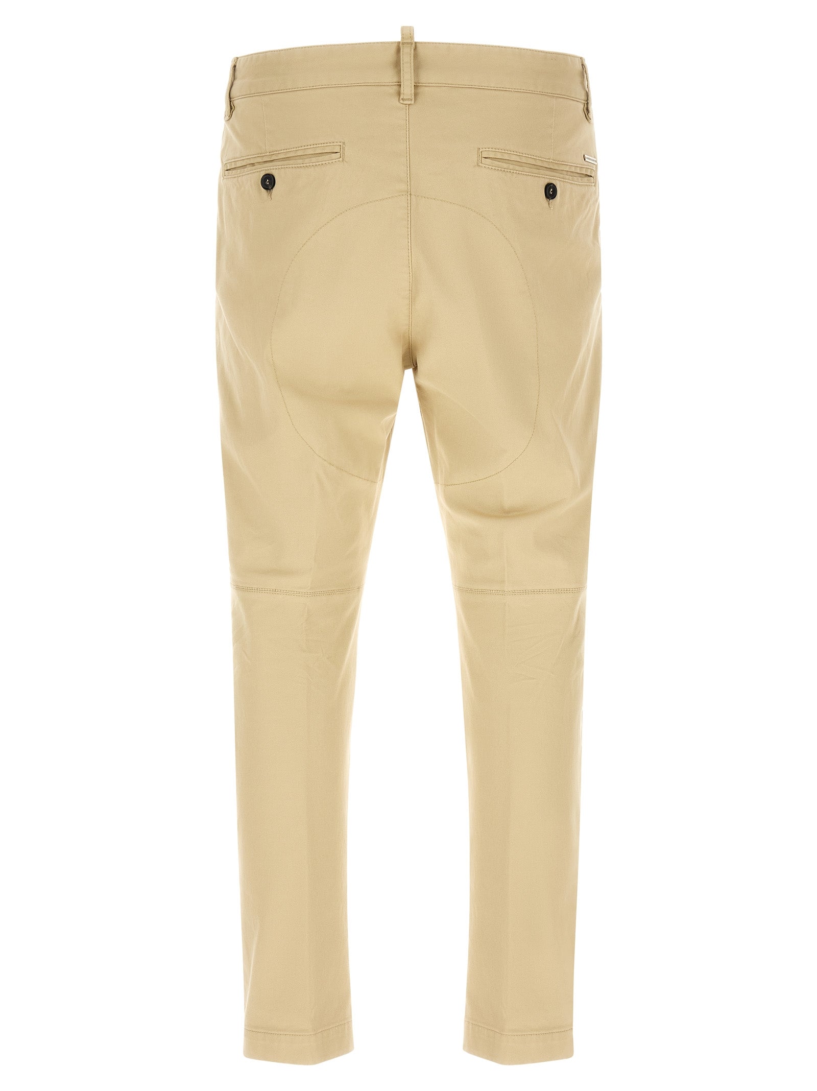 Dsquared² Beige Cotton Cargo Pants
