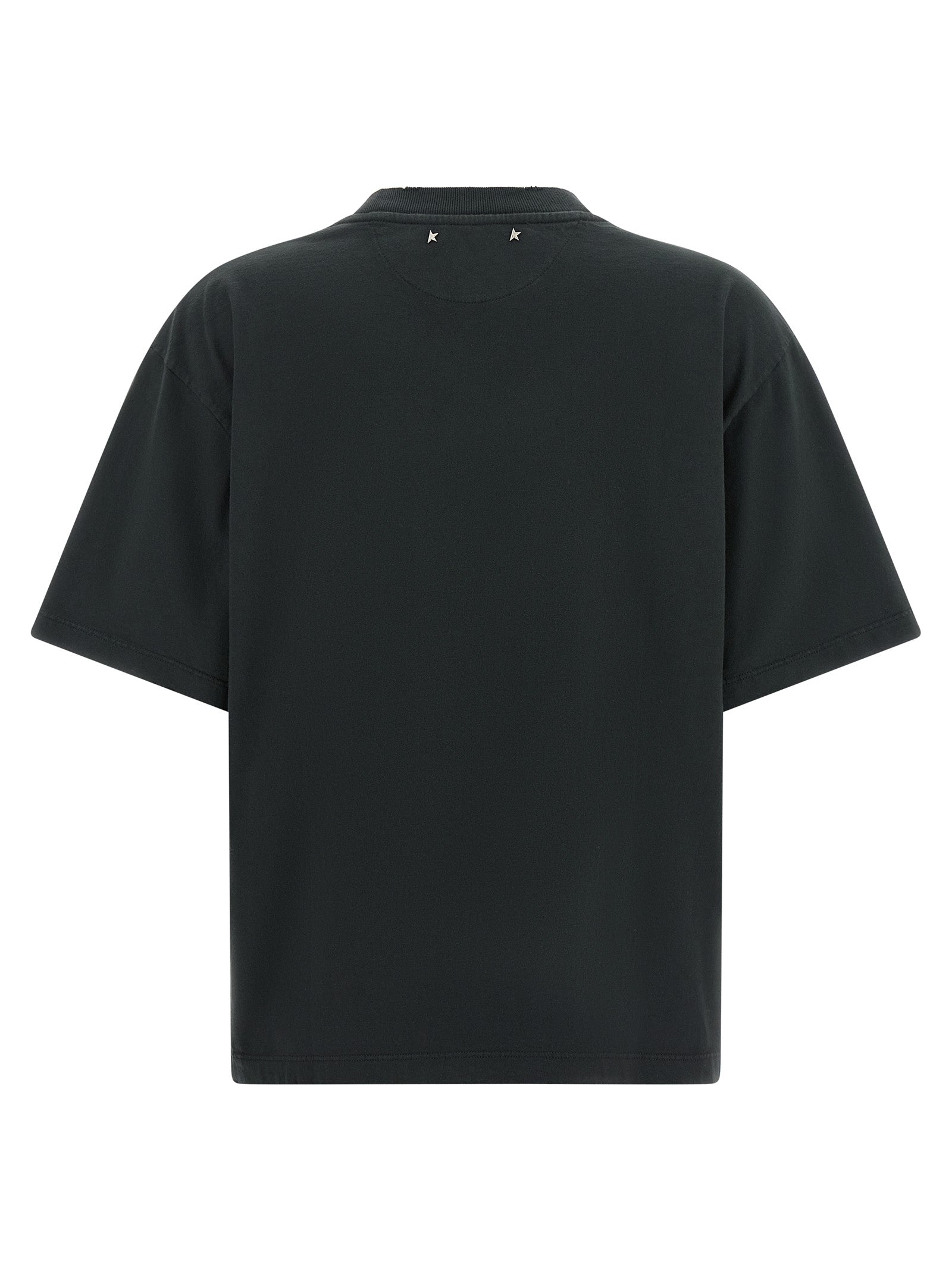 Golden Goose Black Cotton T-Shirt