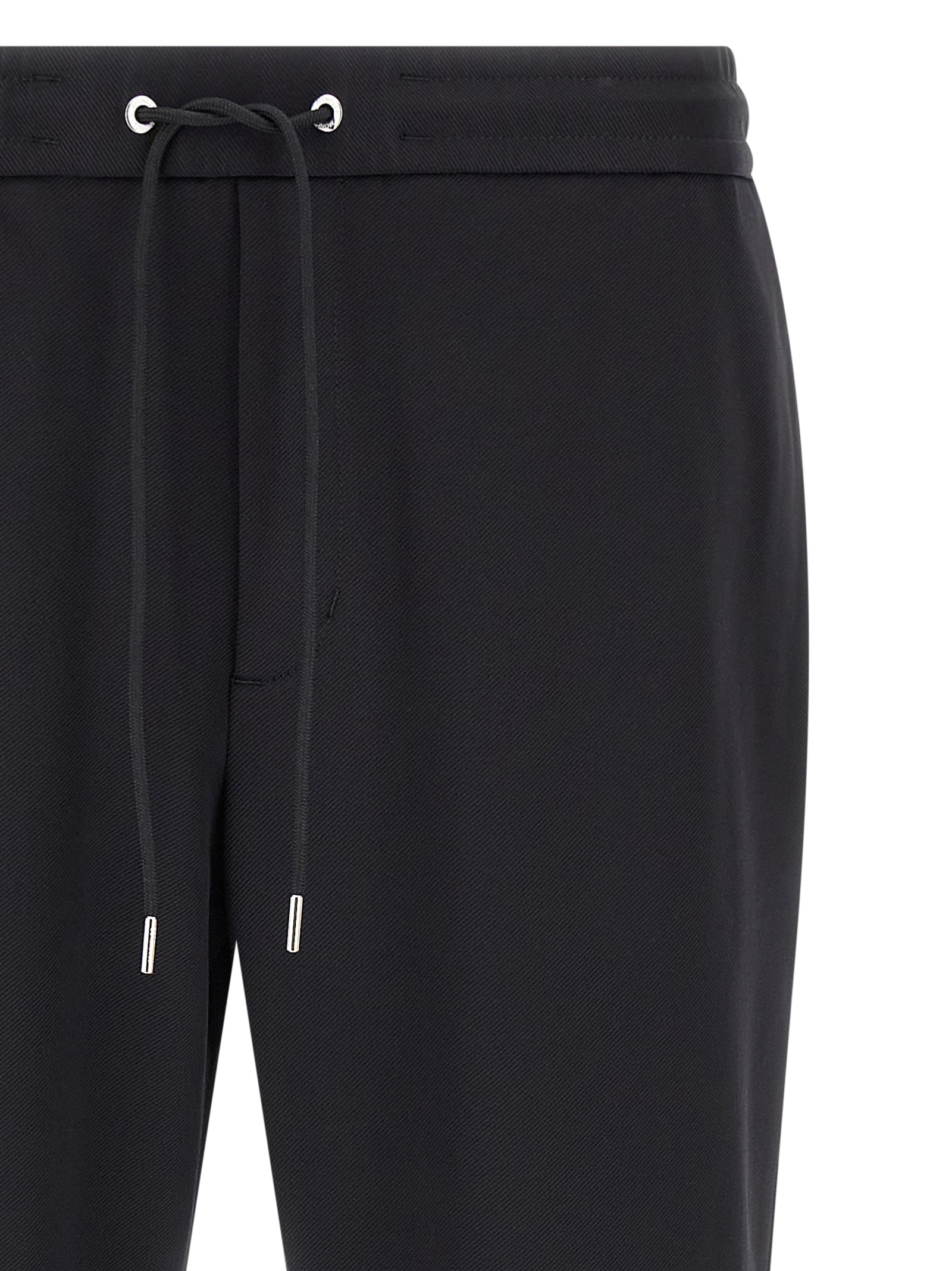 Moncler Black Polyamide Joggers (Workout Pants)
