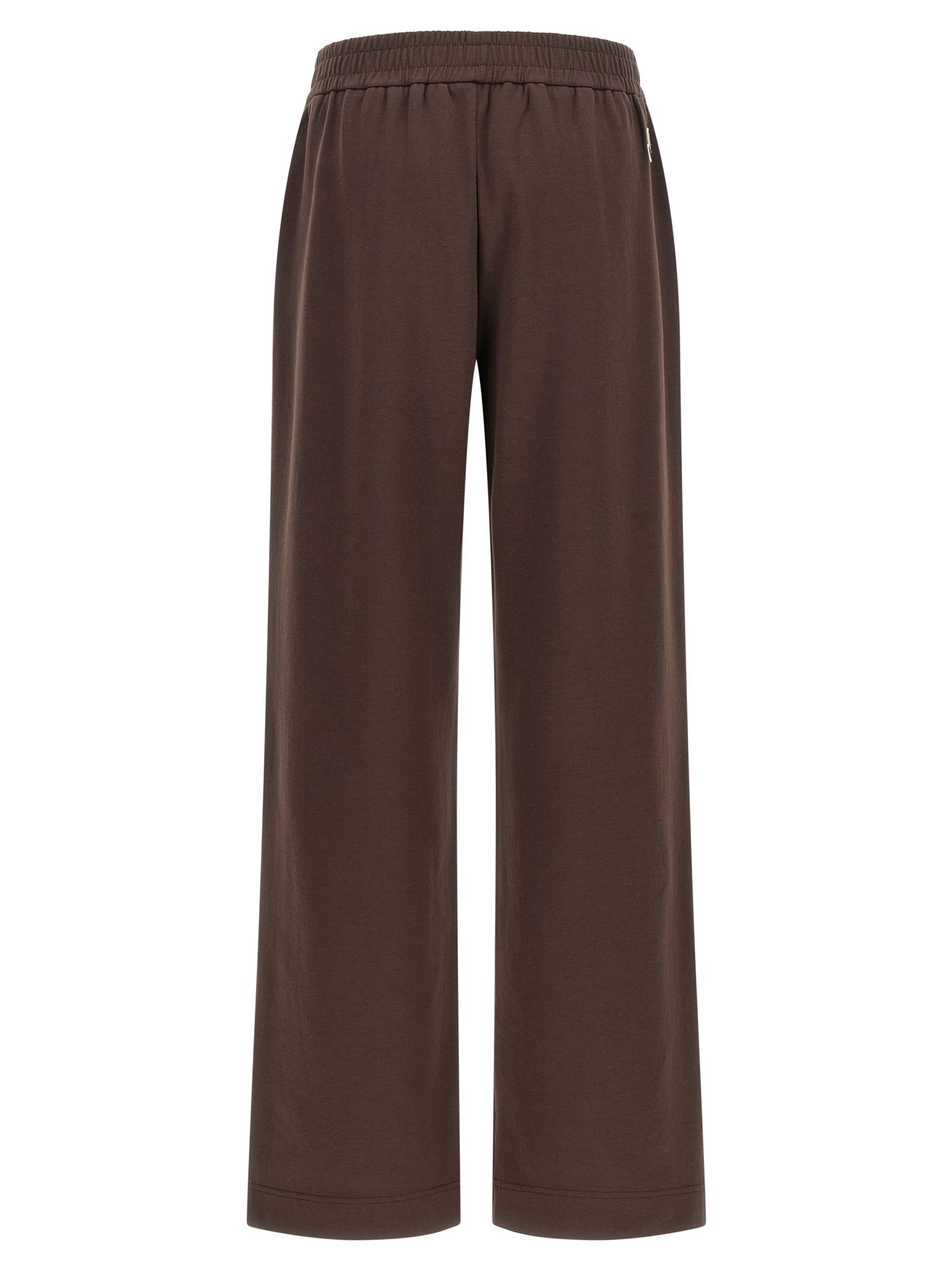 Moncler Brown Cotton Joggers (Workout Pants)