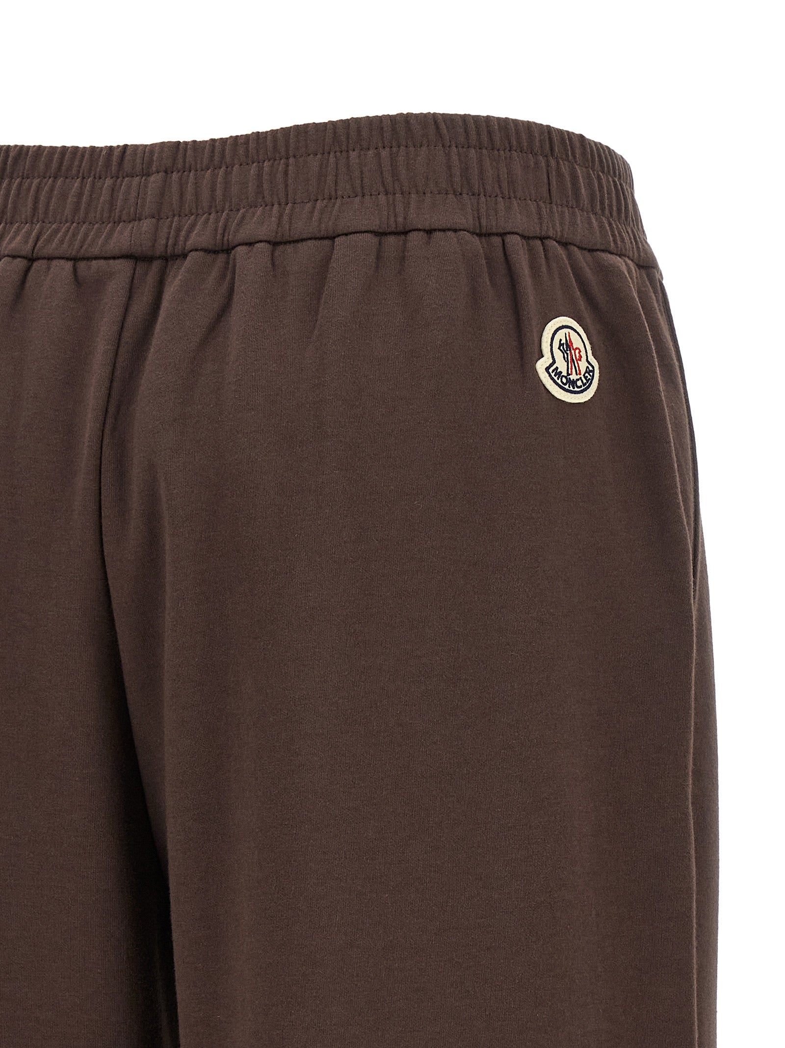 Moncler Brown Cotton Joggers (Workout Pants)