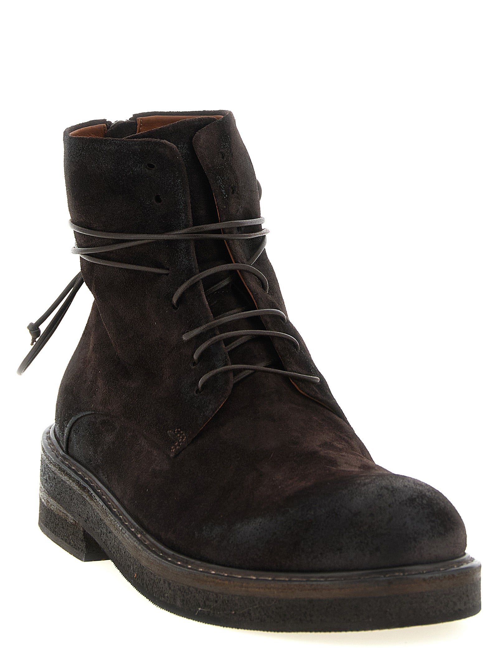 Marsell Brown Calfskin Chelsea Boots