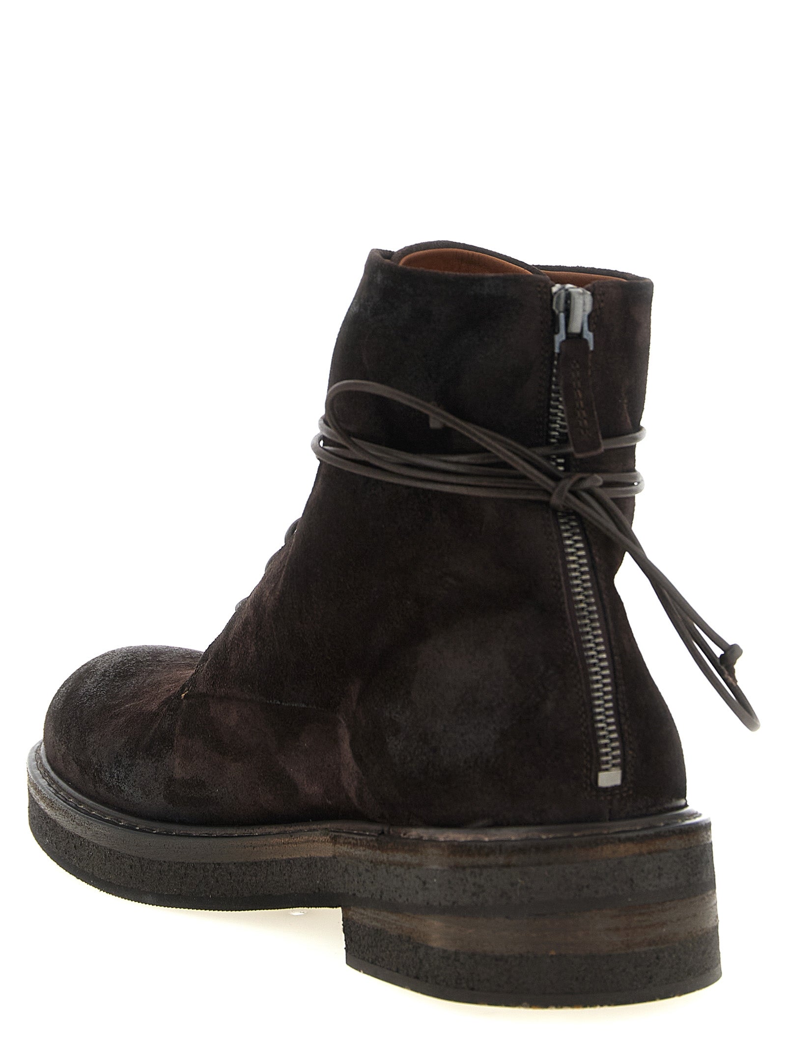 Marsell Brown Calfskin Chelsea Boots
