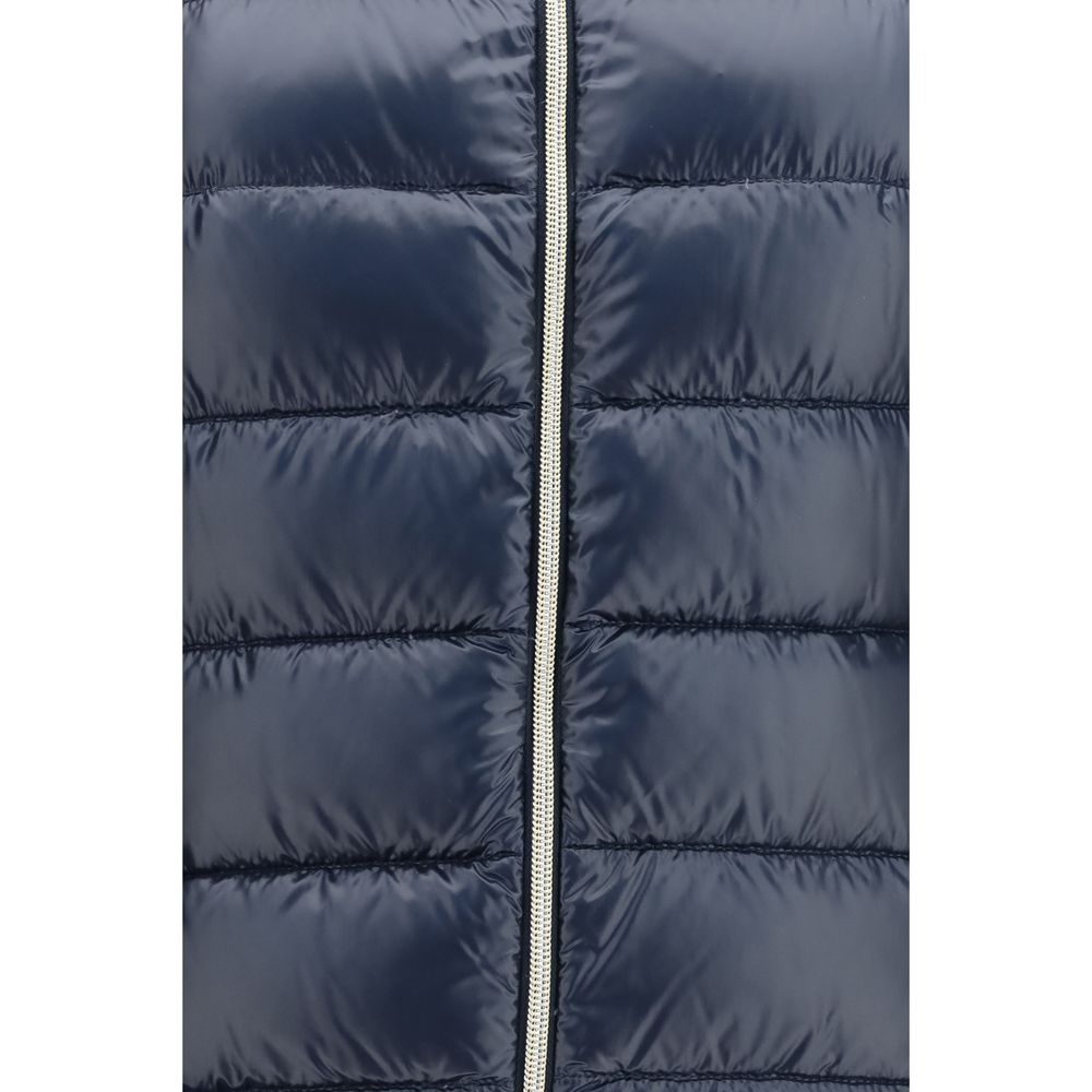 Herno Blue Polyamide Full-Length Jacket
