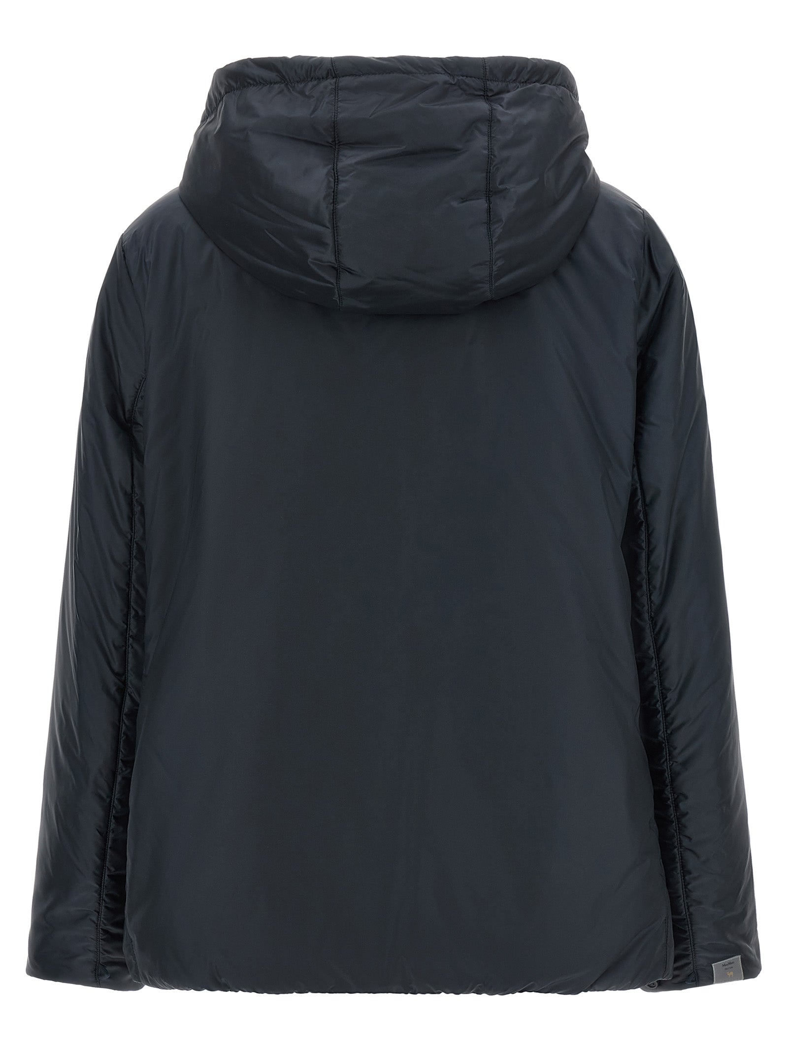 Max Mara Blue Polyester Shell Jacket