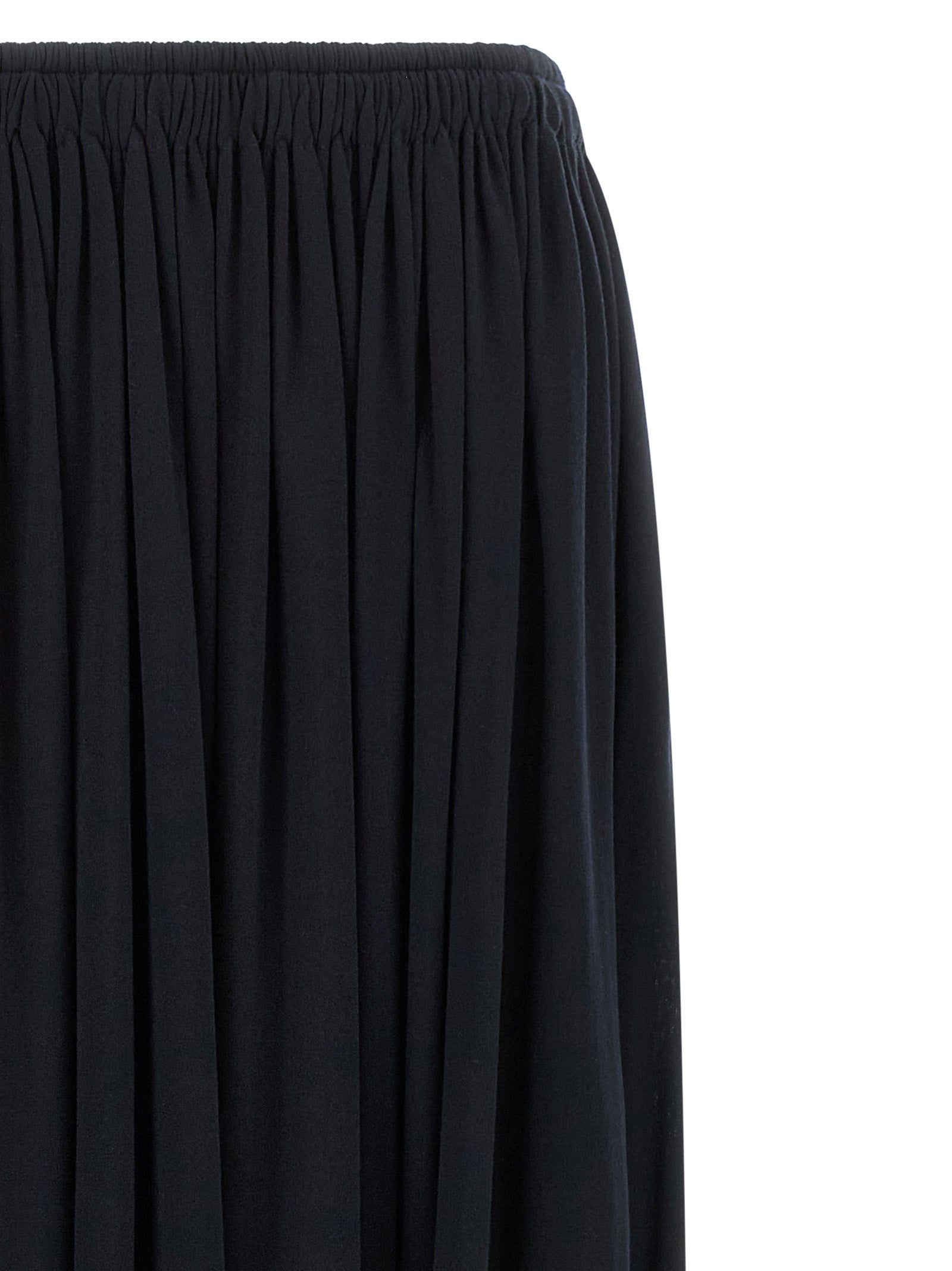 Max Mara Blue Lyocell Mini Skirt