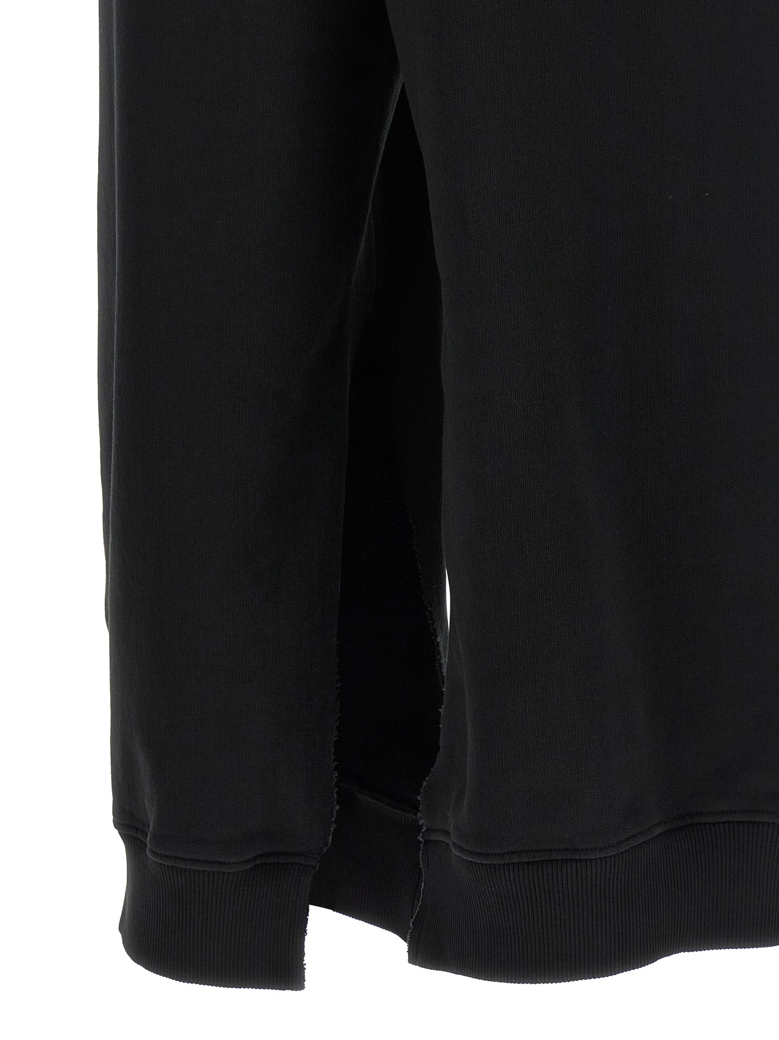 MM6 Maison Margiela Black Cotton Joggers (Workout Pants)