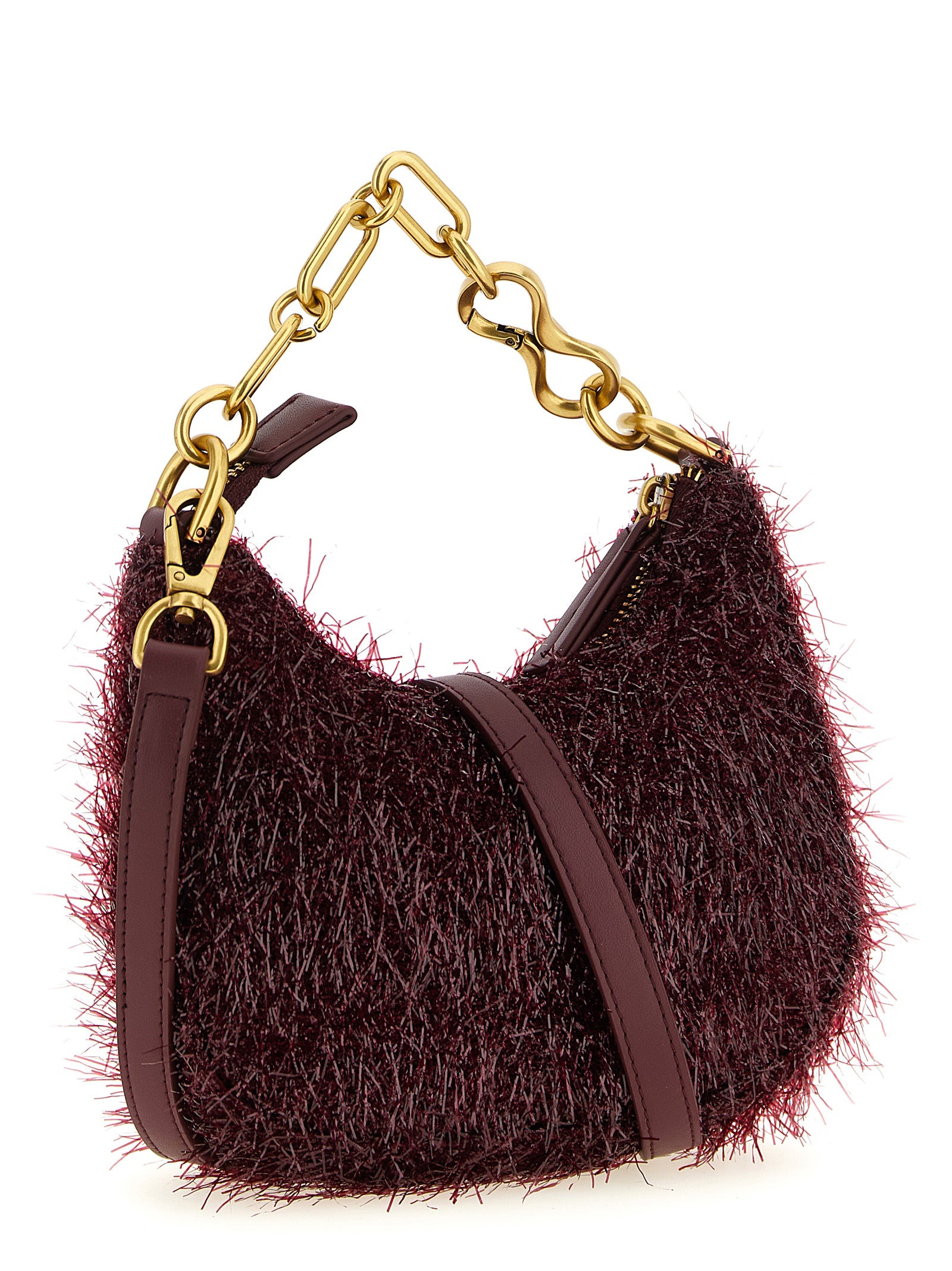 Twinset Bordeaux Polyester Handbag