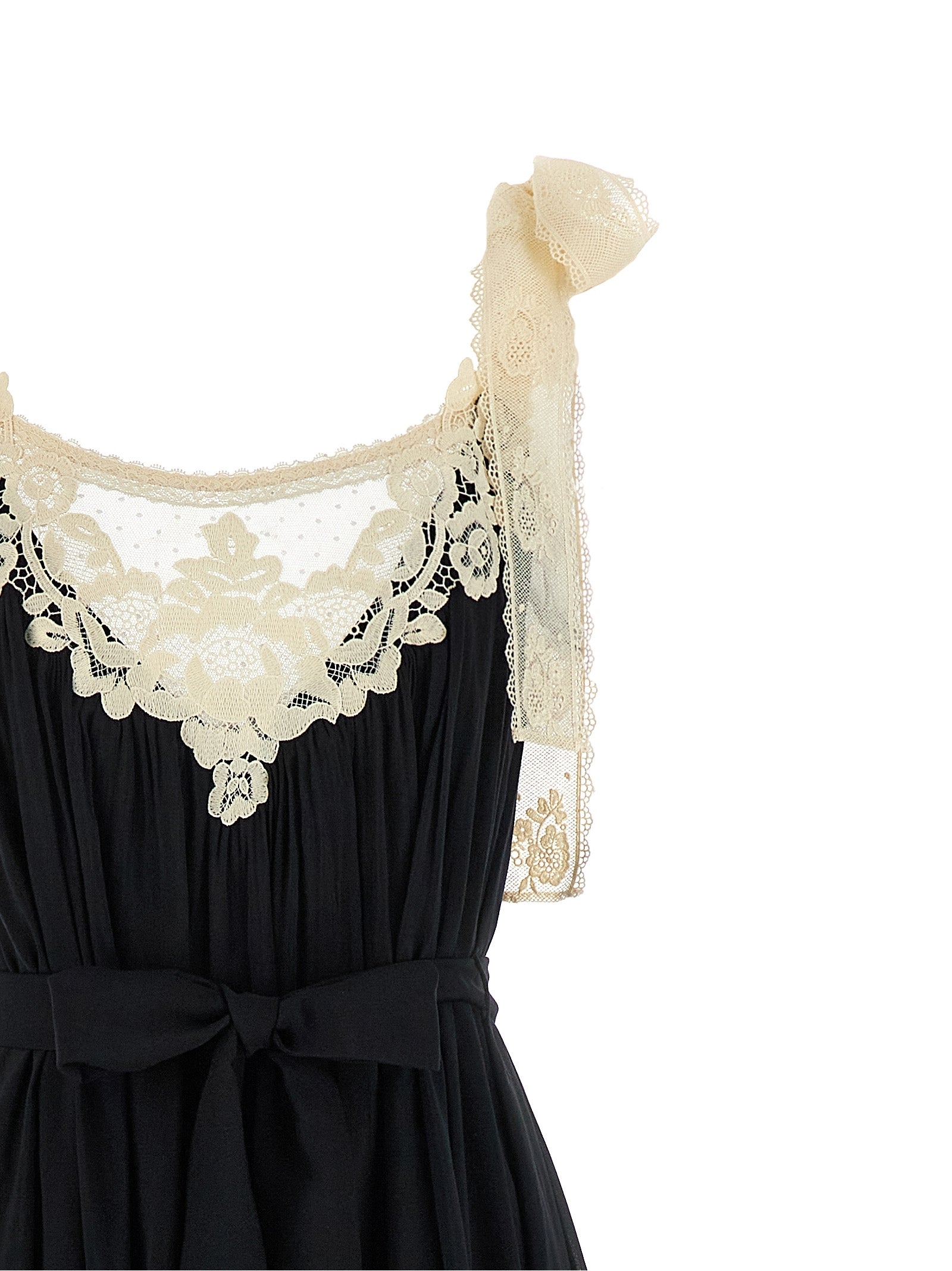 Zimmermann Bicolor Cotton Long Dress