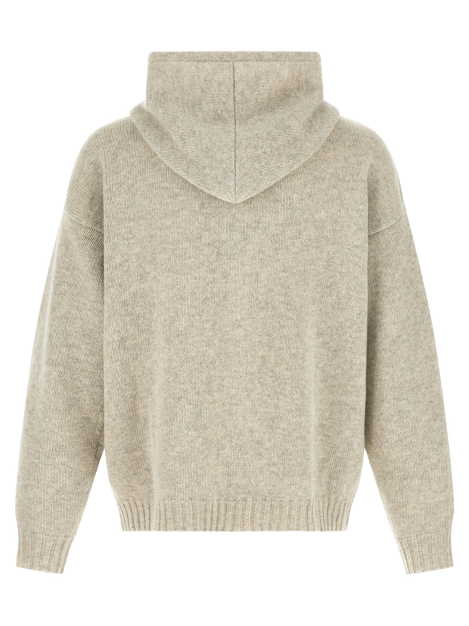 MM6 Maison Margiela Gray Wool Cardigan