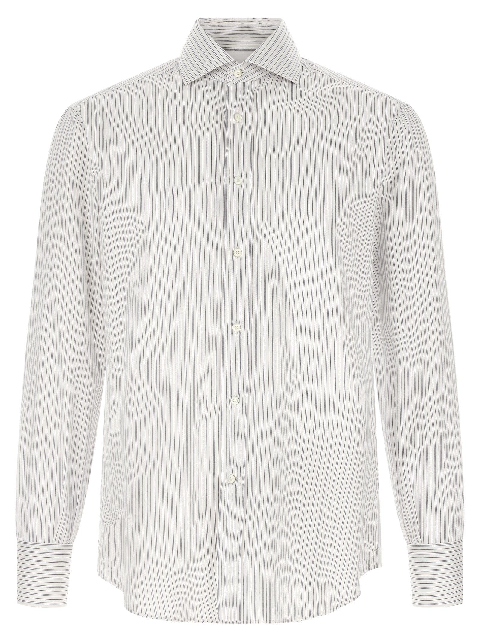 Brunello Cucinelli Blue Cotton Blouse