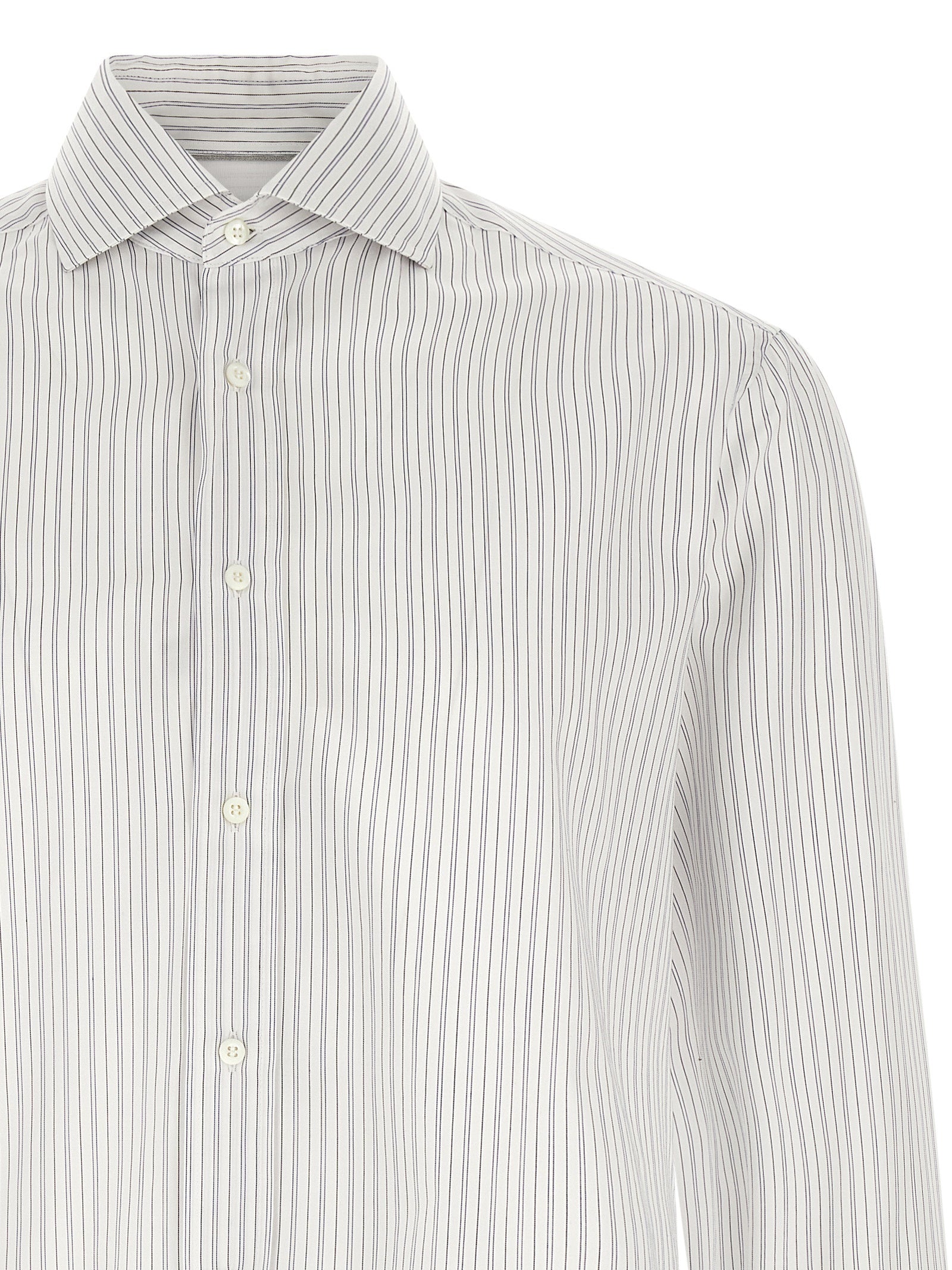 Brunello Cucinelli Blue Cotton Blouse