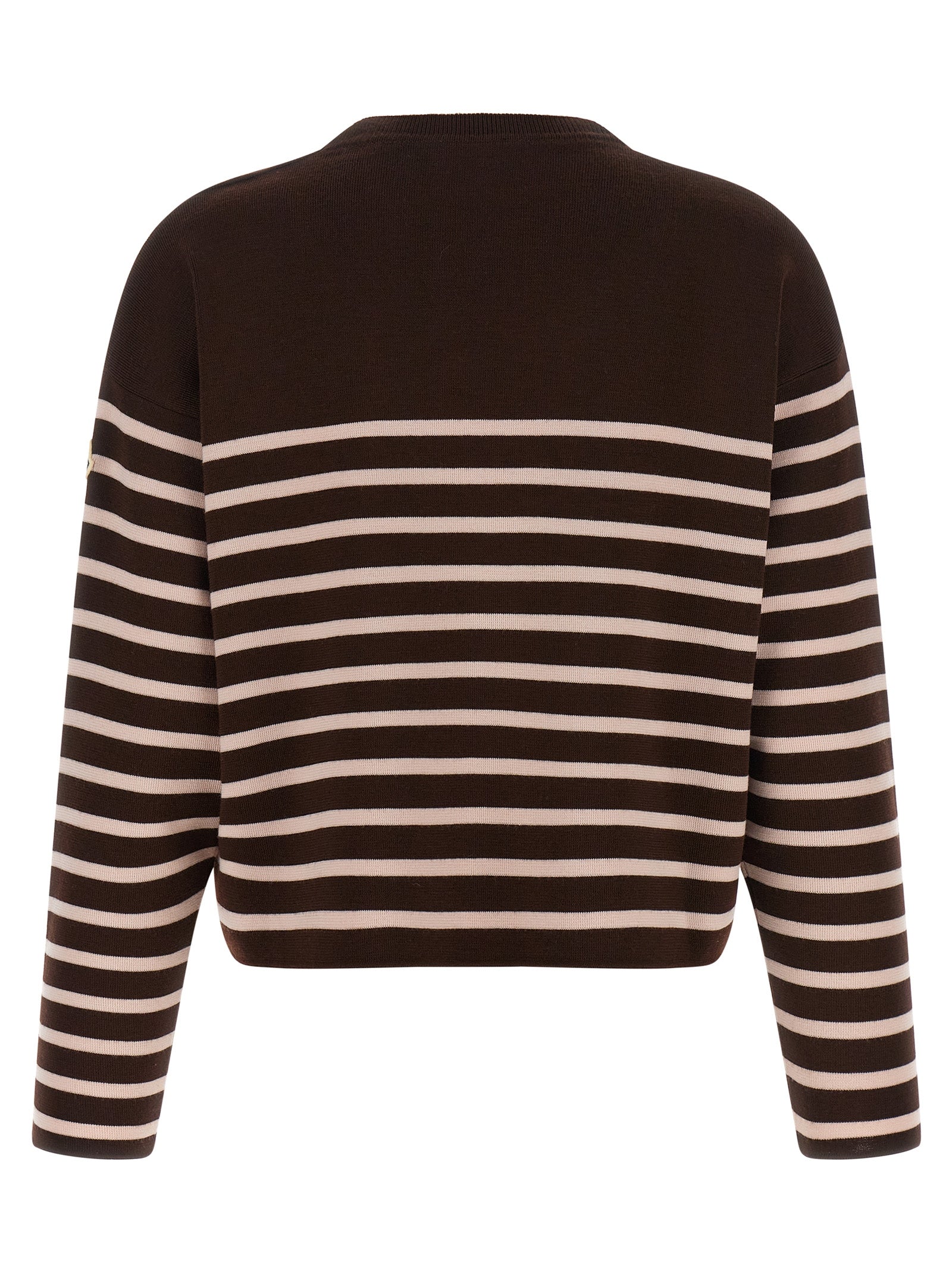 Moncler White Virgin Wool Cardigan