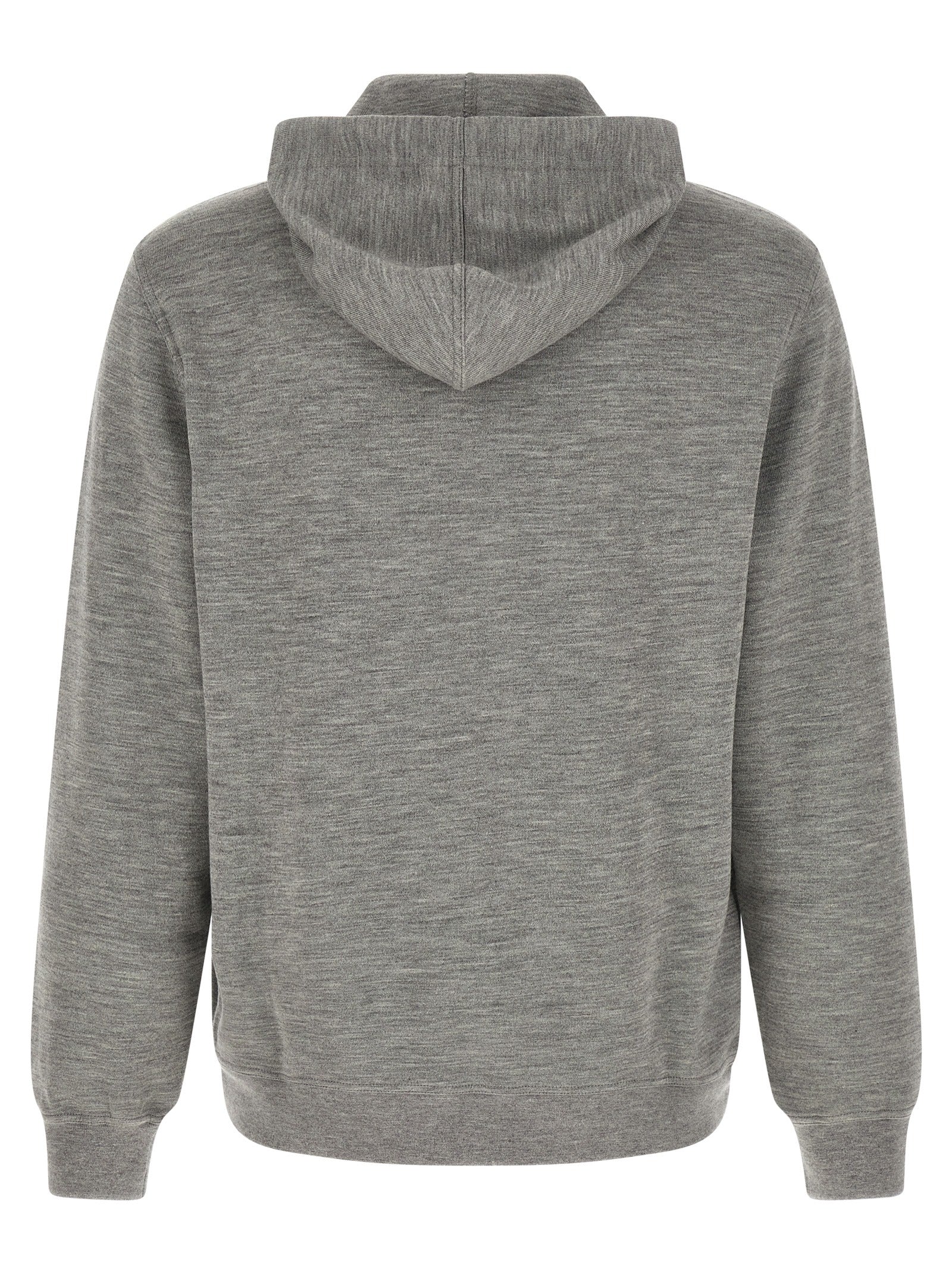 Brunello Cucinelli Gray Cashmere Sweatshirt