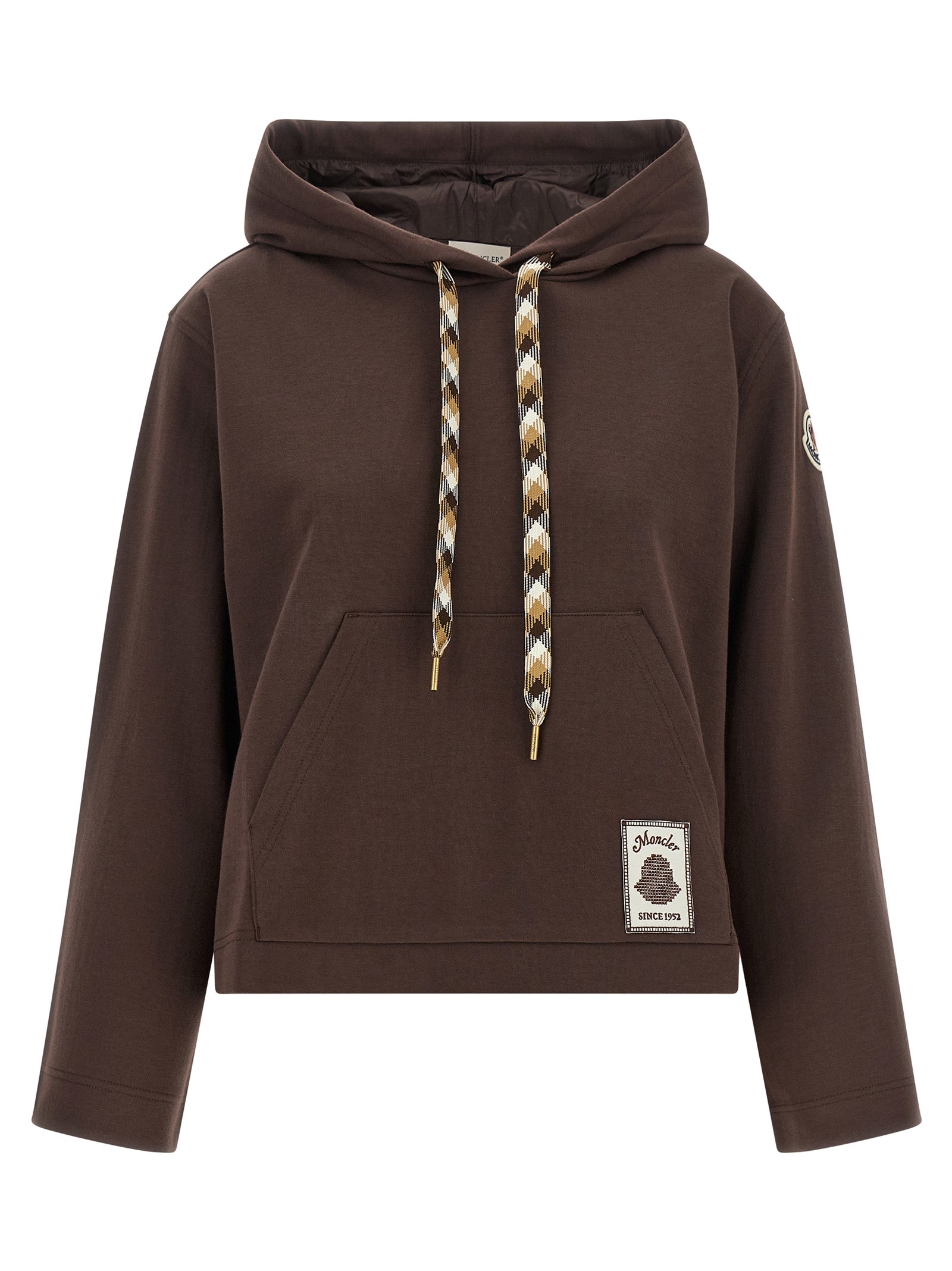 Moncler Brown Cotton Sweatshirt