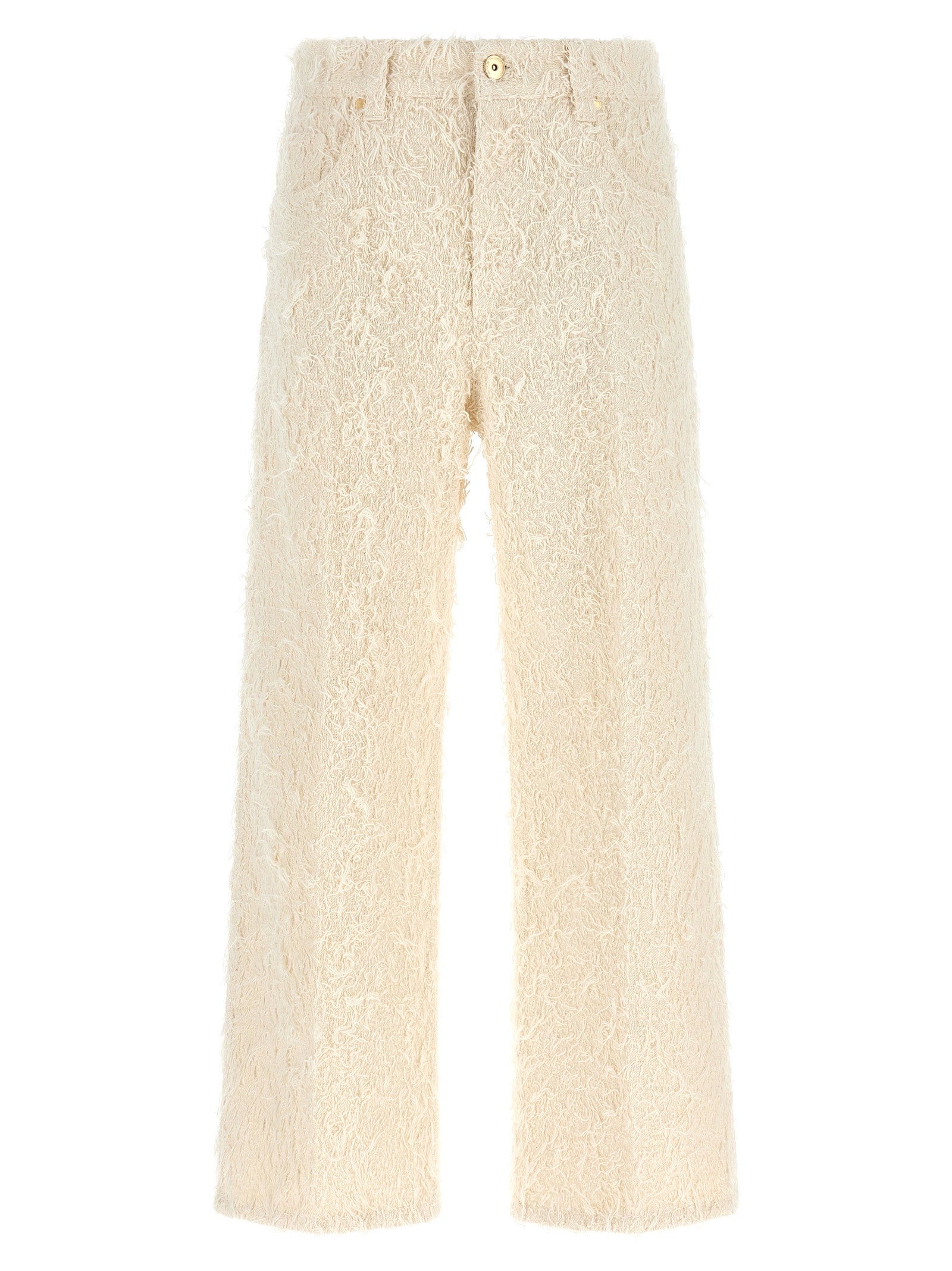 Brunello Cucinelli Beige Cotton Casual Pants