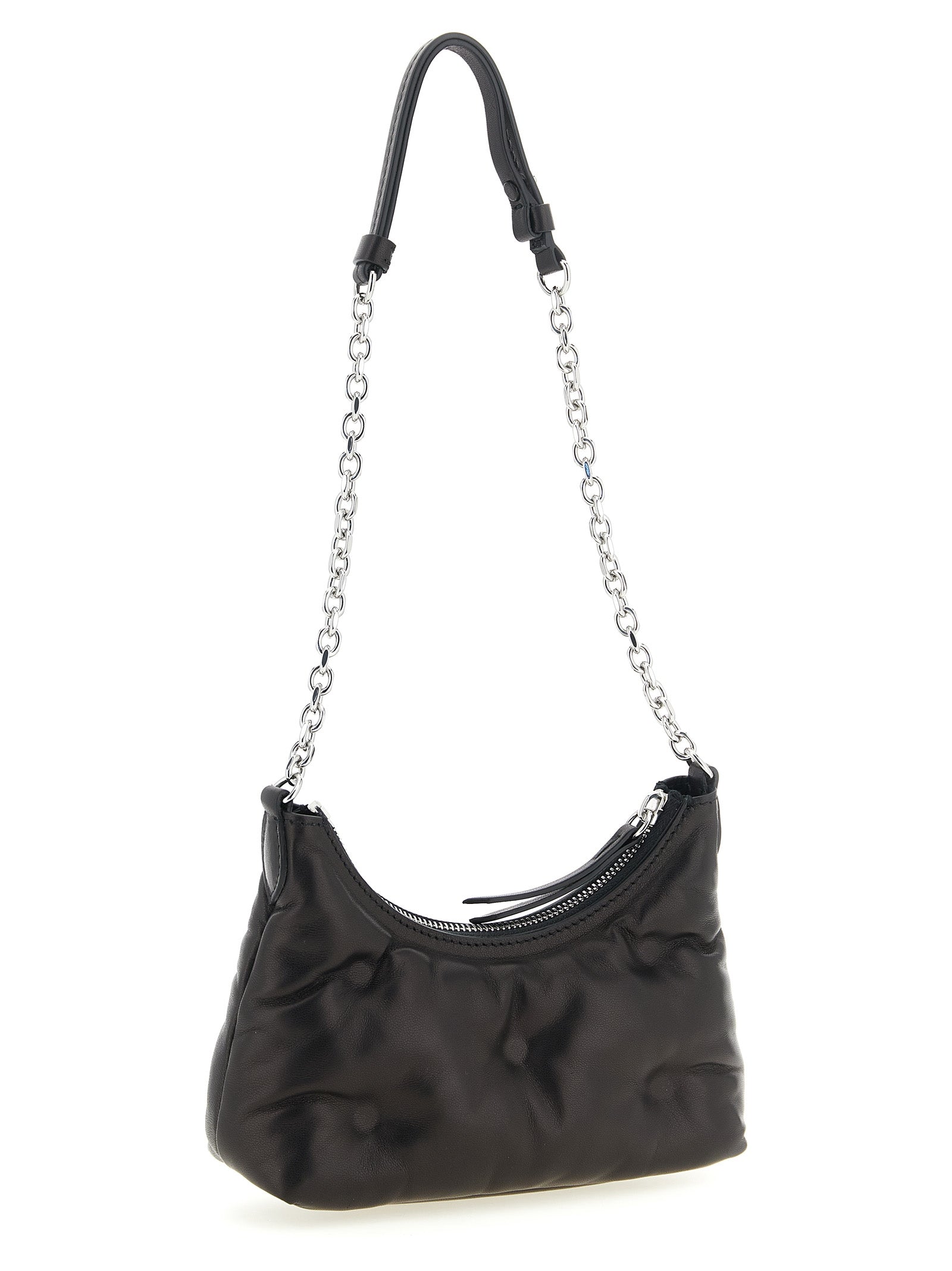 Maison Margiela Black Lamb Leather Crossbody Bag