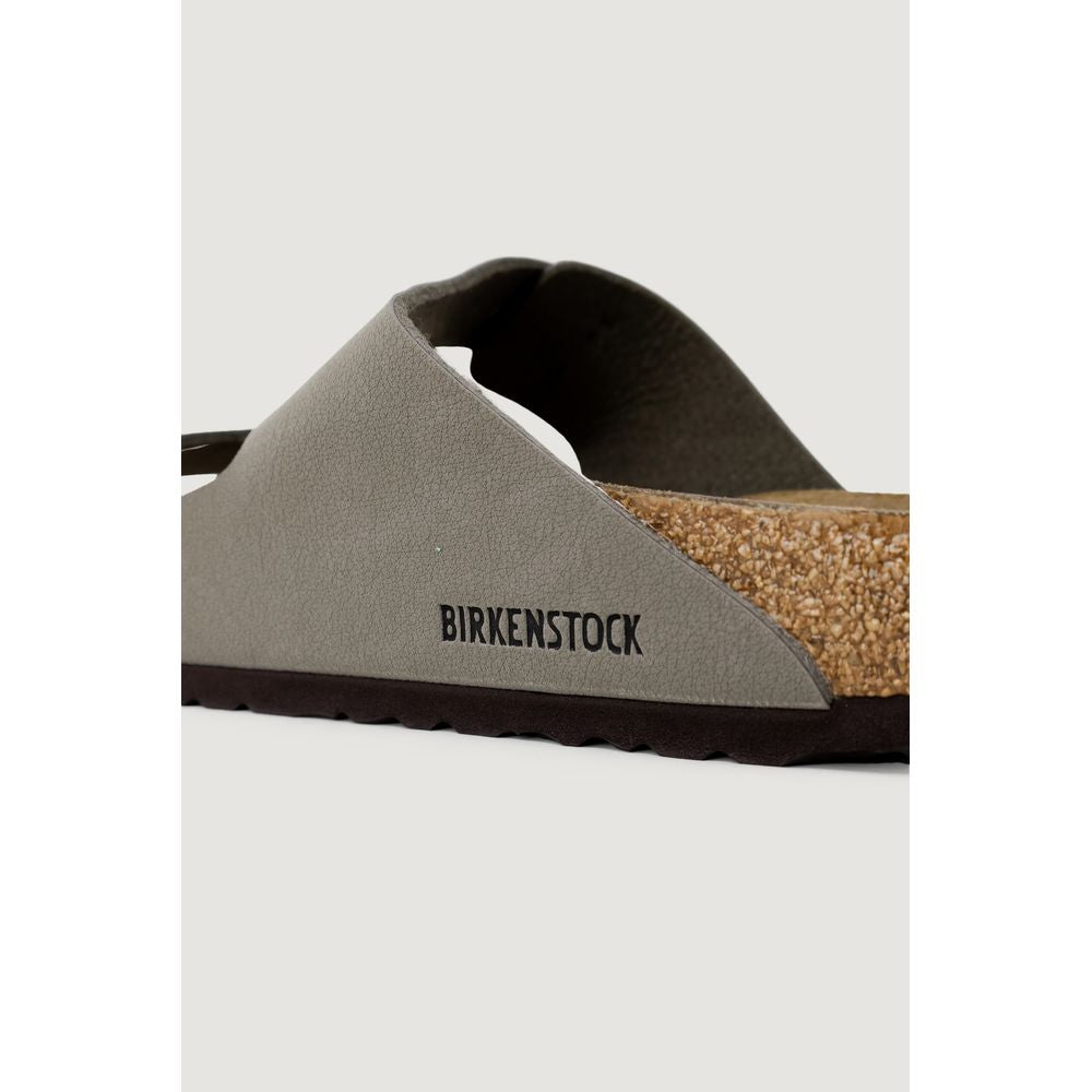 Birkenstock Gray Synthetic Strap-On Sandals