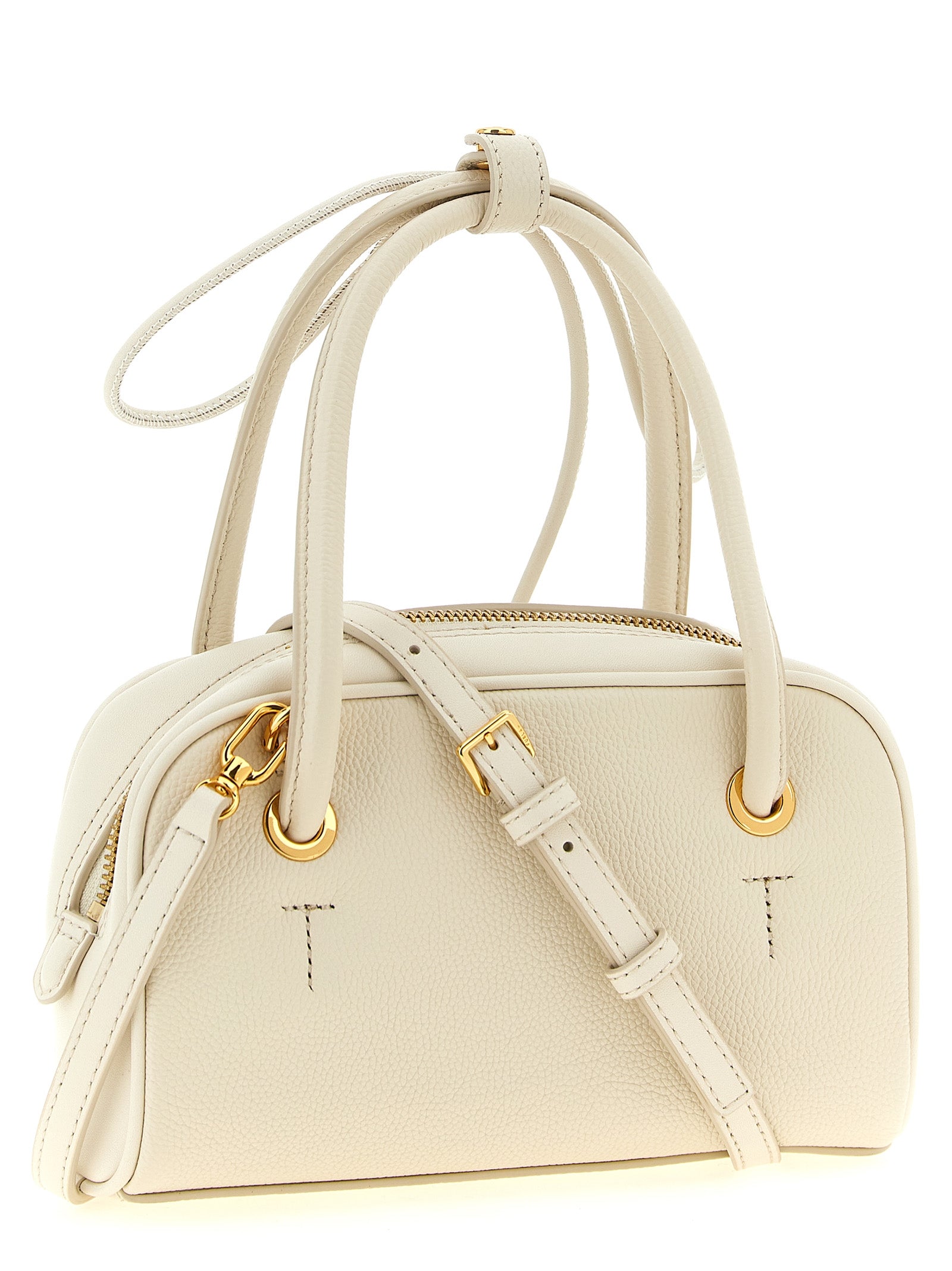 Furla White Calfskin Handbag