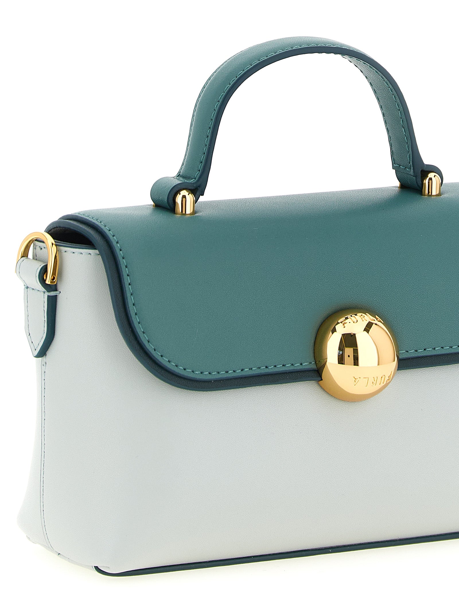 Furla Bicolor Calfskin Handbag