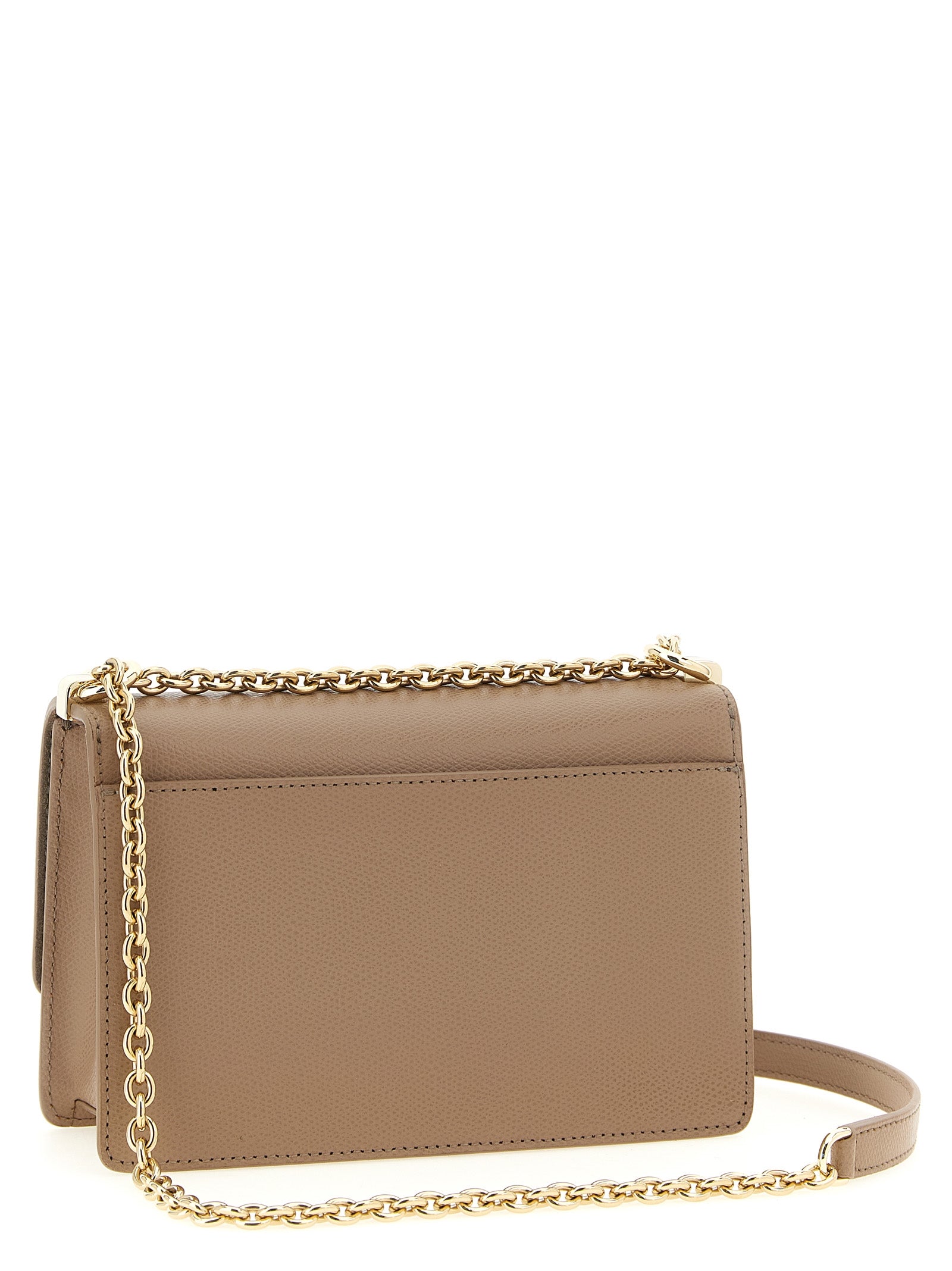 Furla Beige Calfskin Crossbody Bag