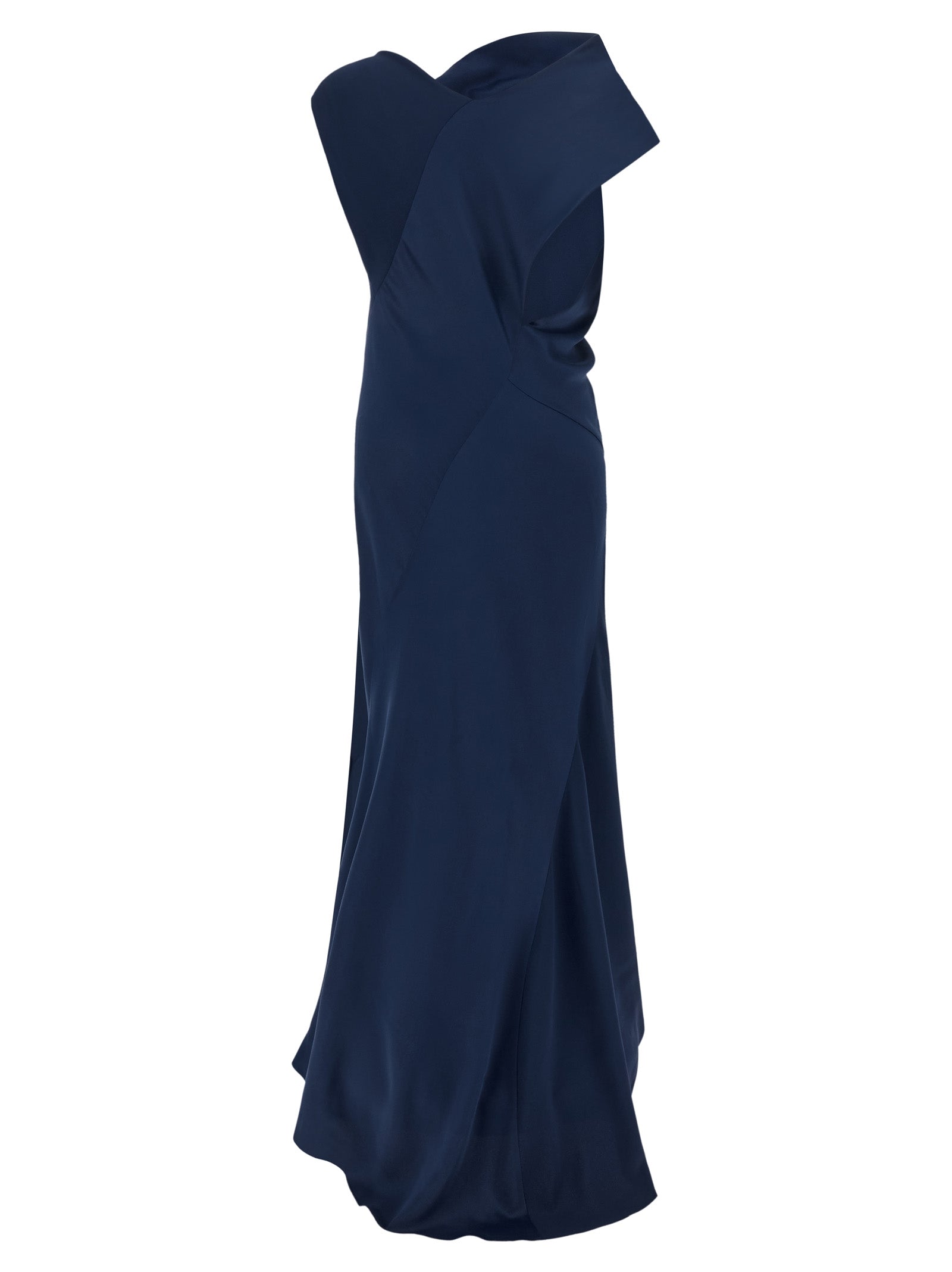 Alberta Ferretti Blue Viscose Long Dress