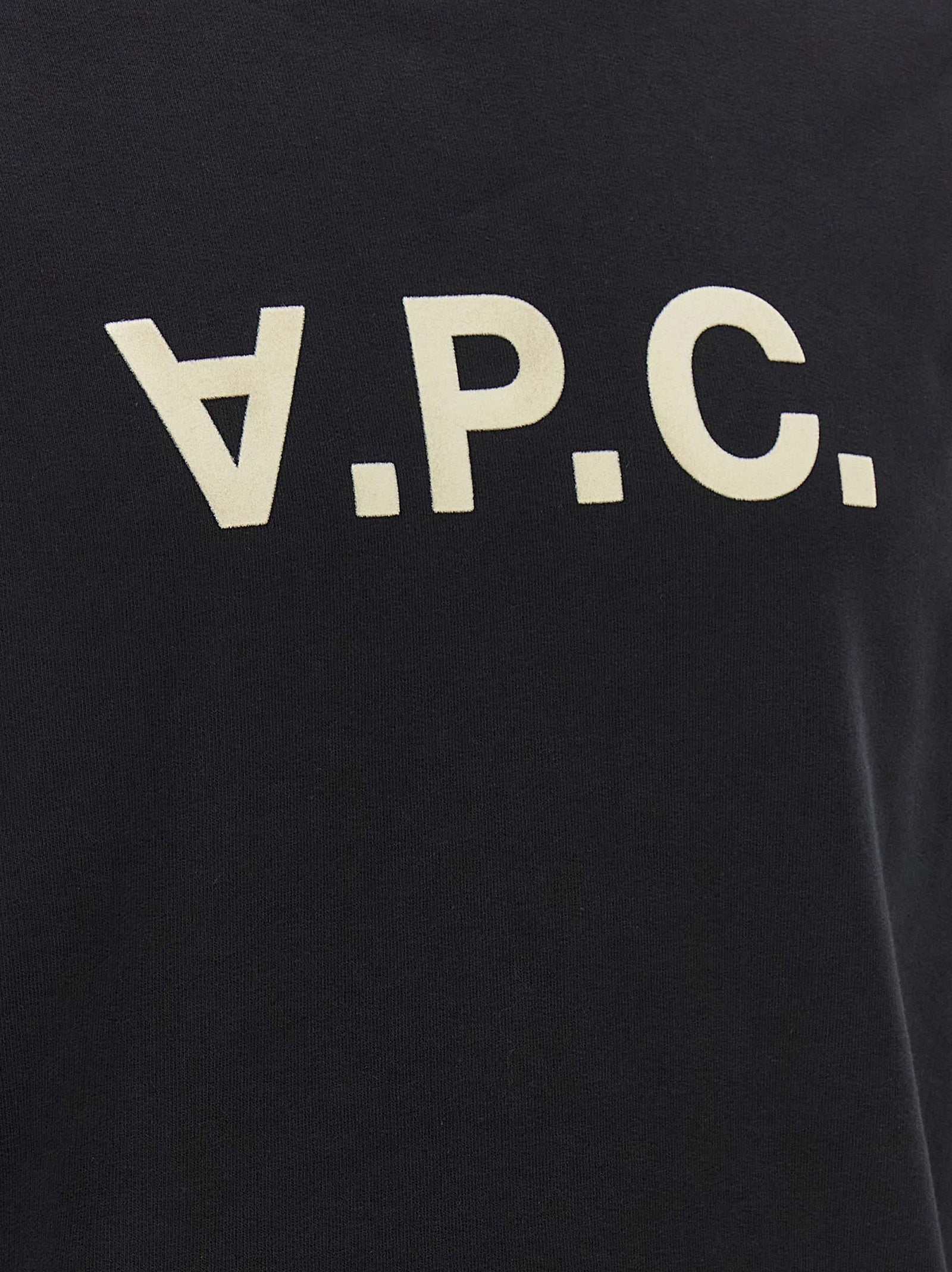 A.P.C. Black Cotton Hoodie