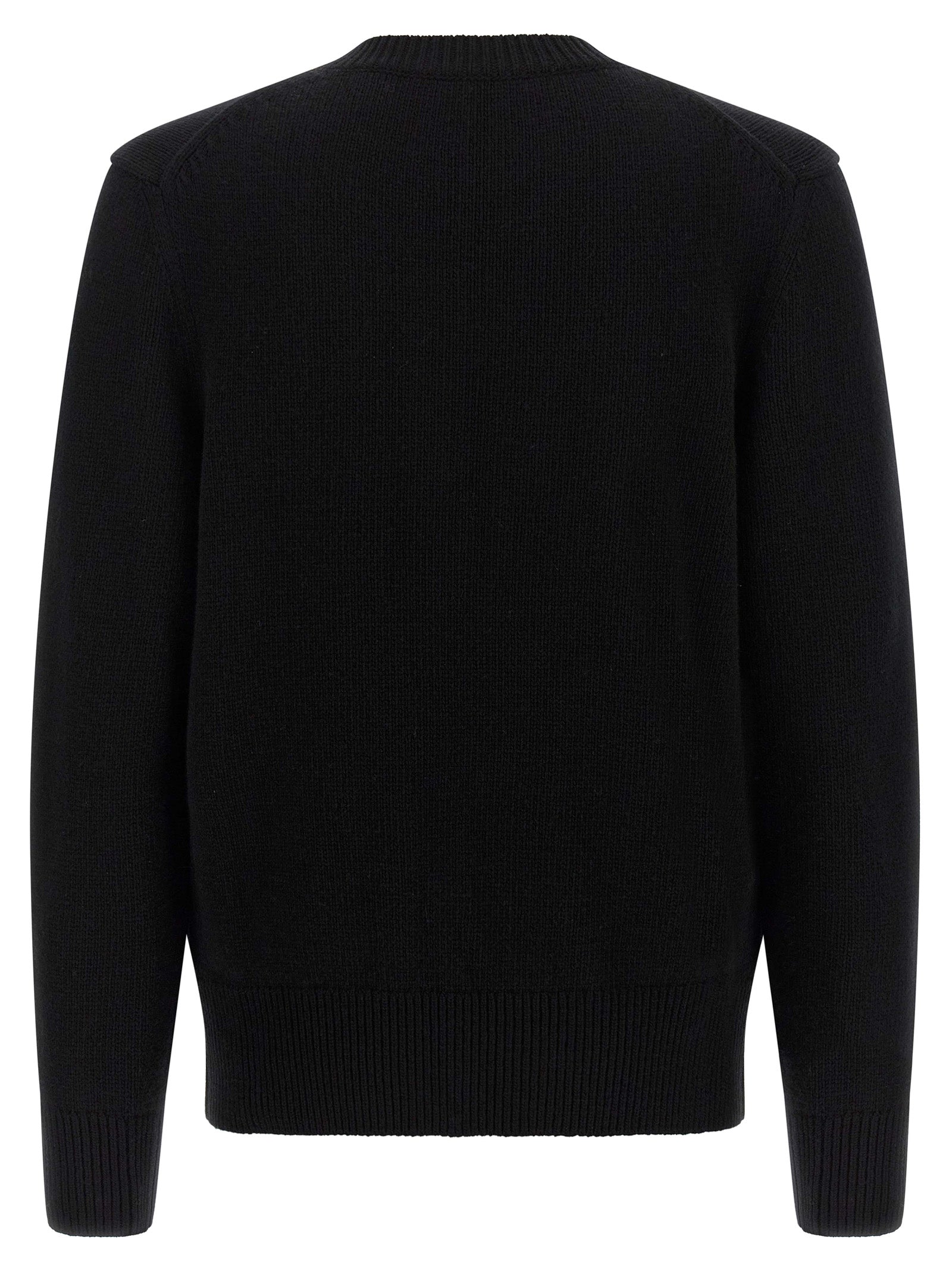 Burberry Black Wool Cardigan