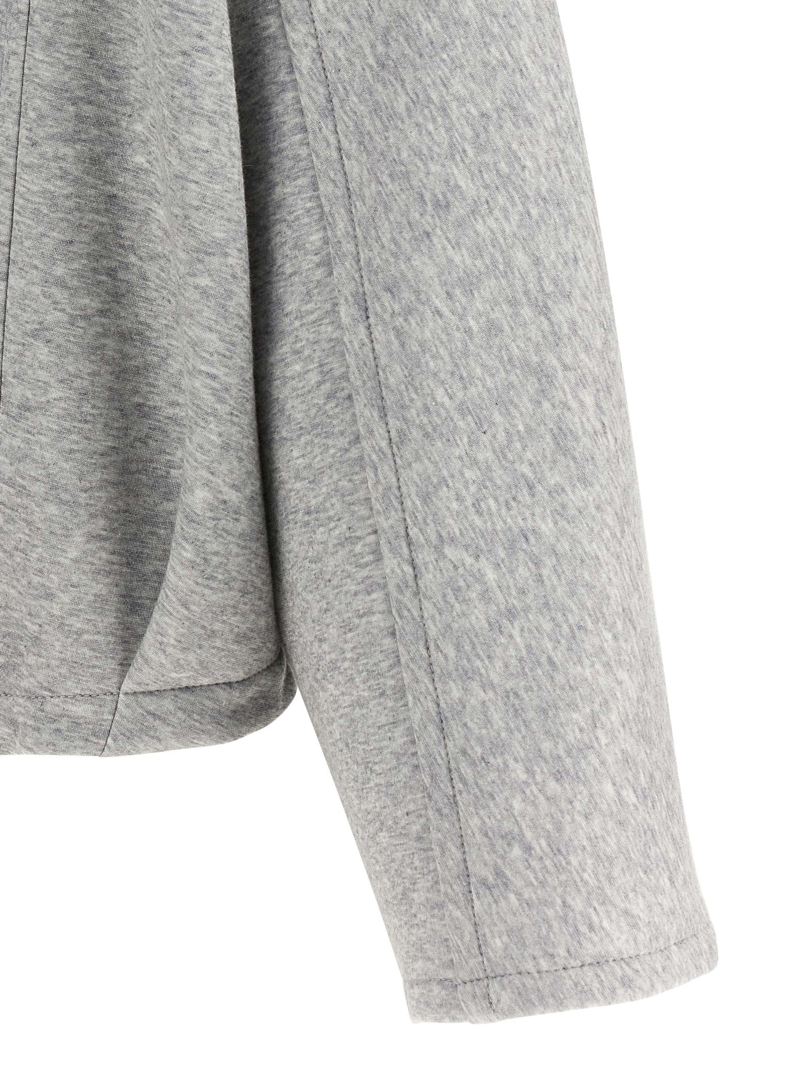 Brunello Cucinelli Gray Cotton Hoodie
