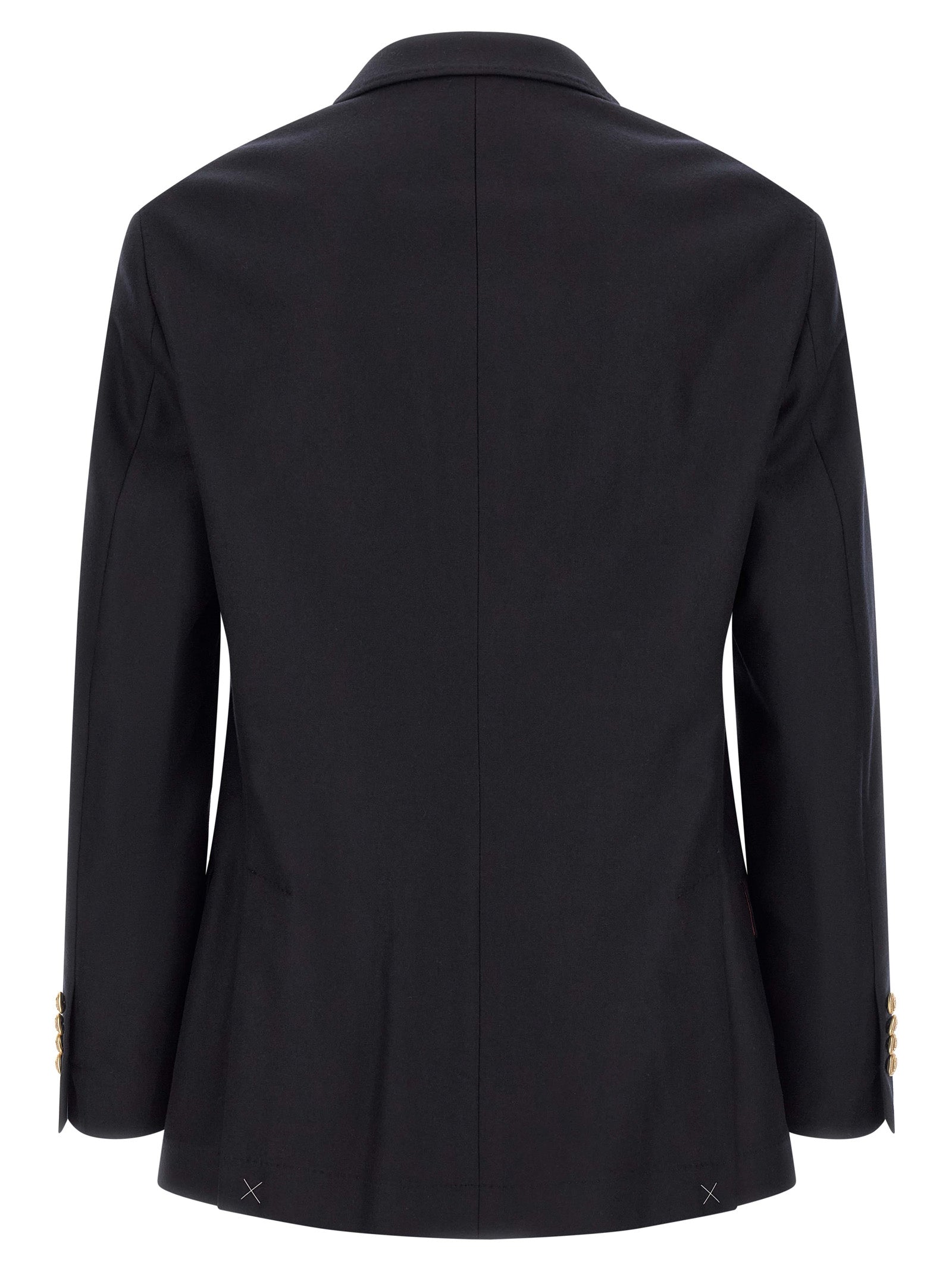 Brunello Cucinelli Blue Virgin Wool Blazer