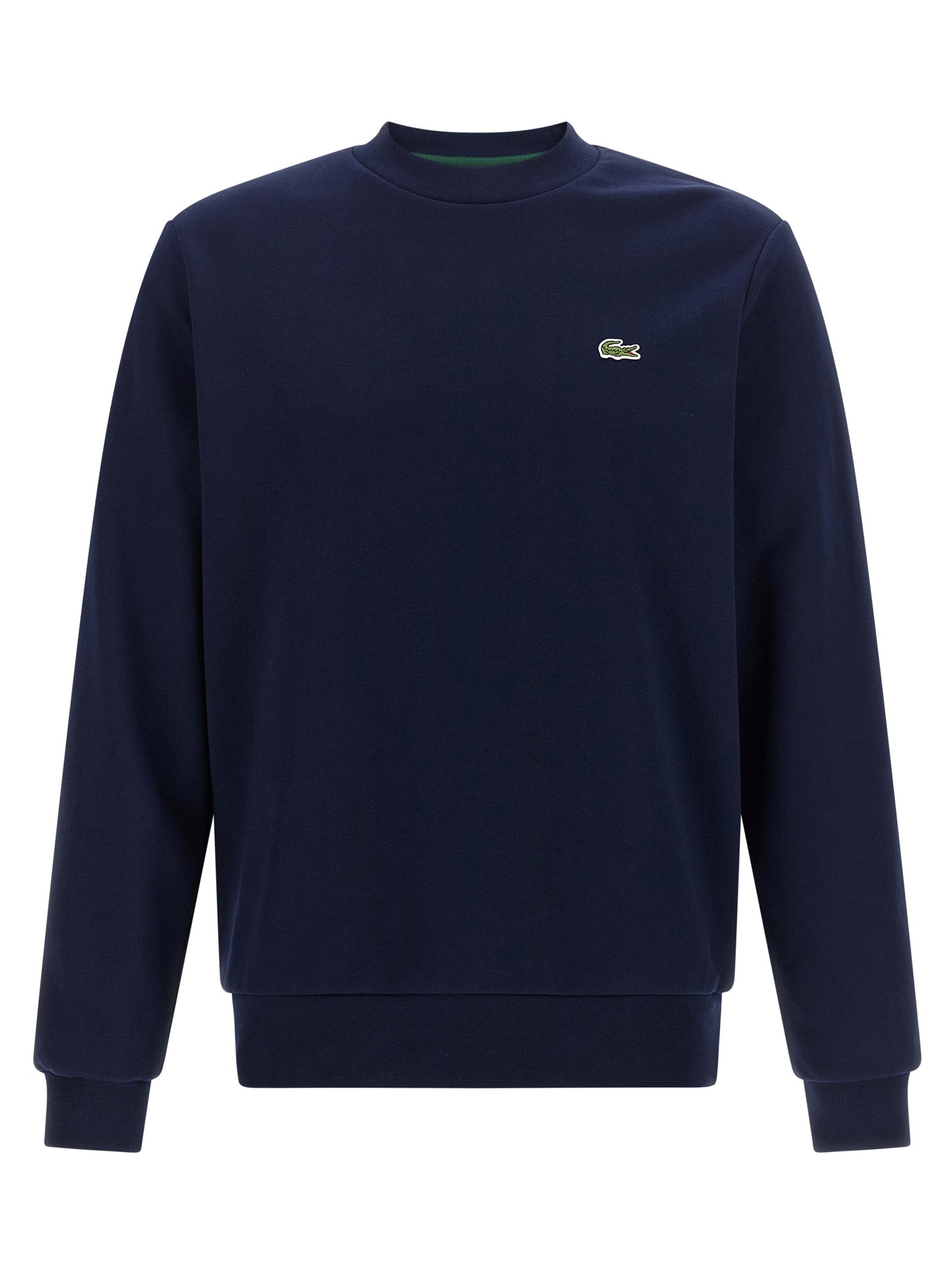 Lacoste Blue Cotton Sweatshirt