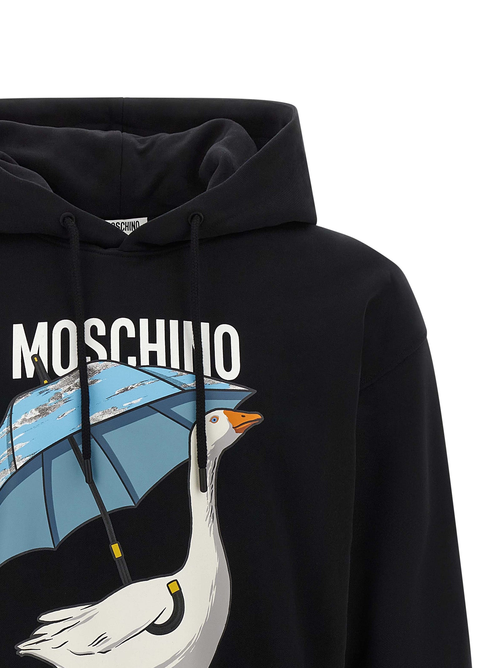 Moschino Black Cotton Sweatshirt
