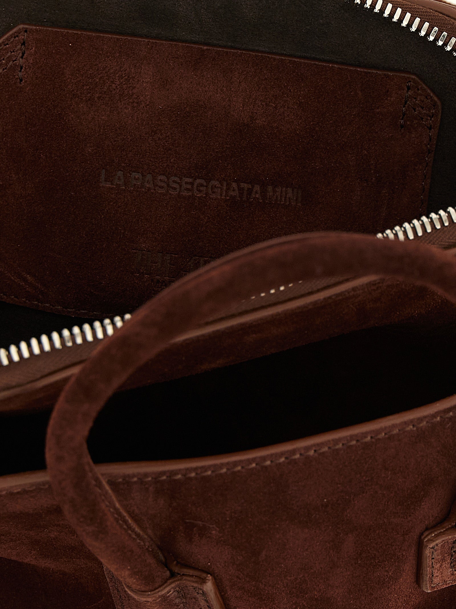The Attico Brown Bovine Leather Handbag