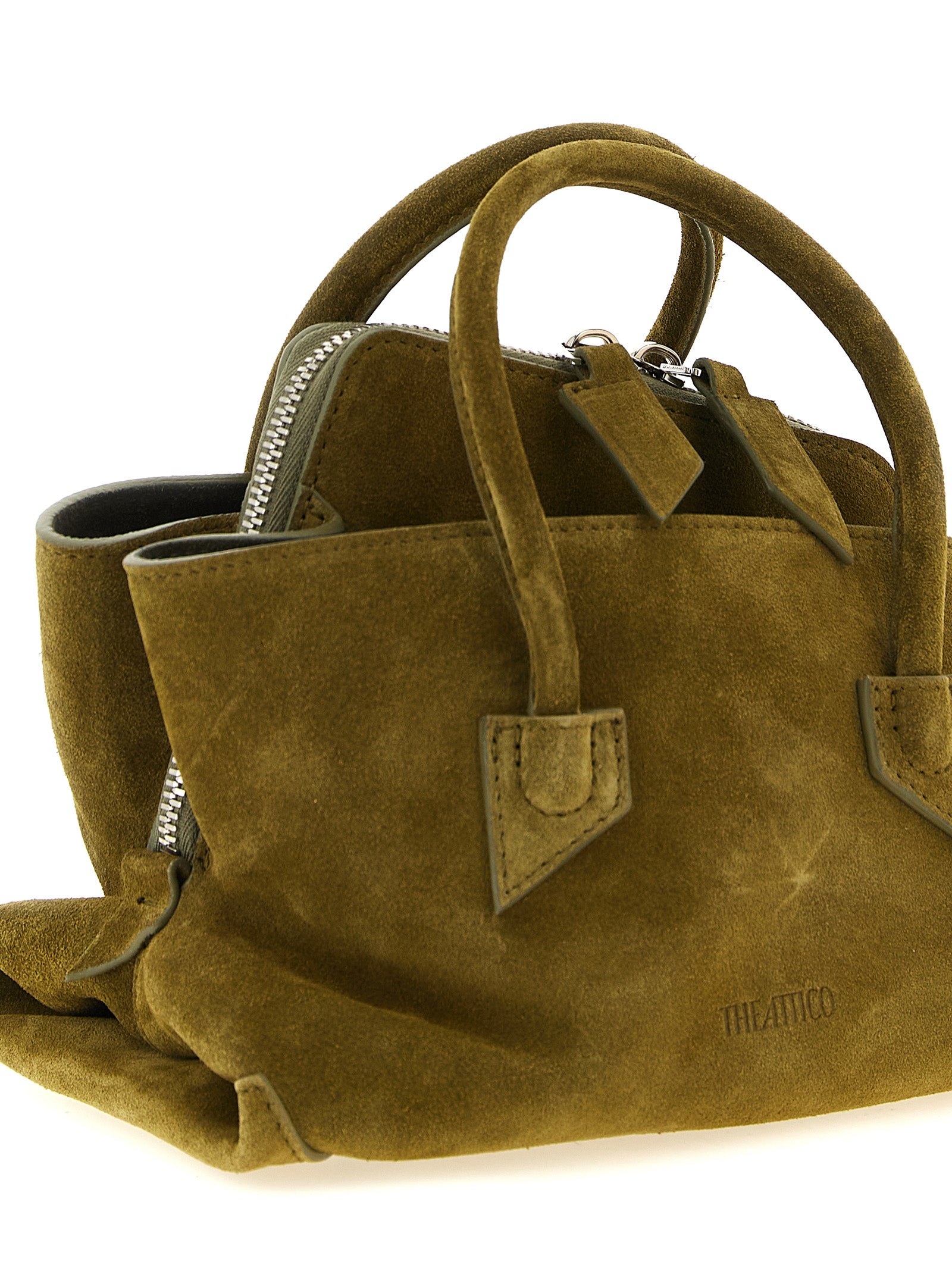 The Attico Bicolor Bovine Leather Handbag