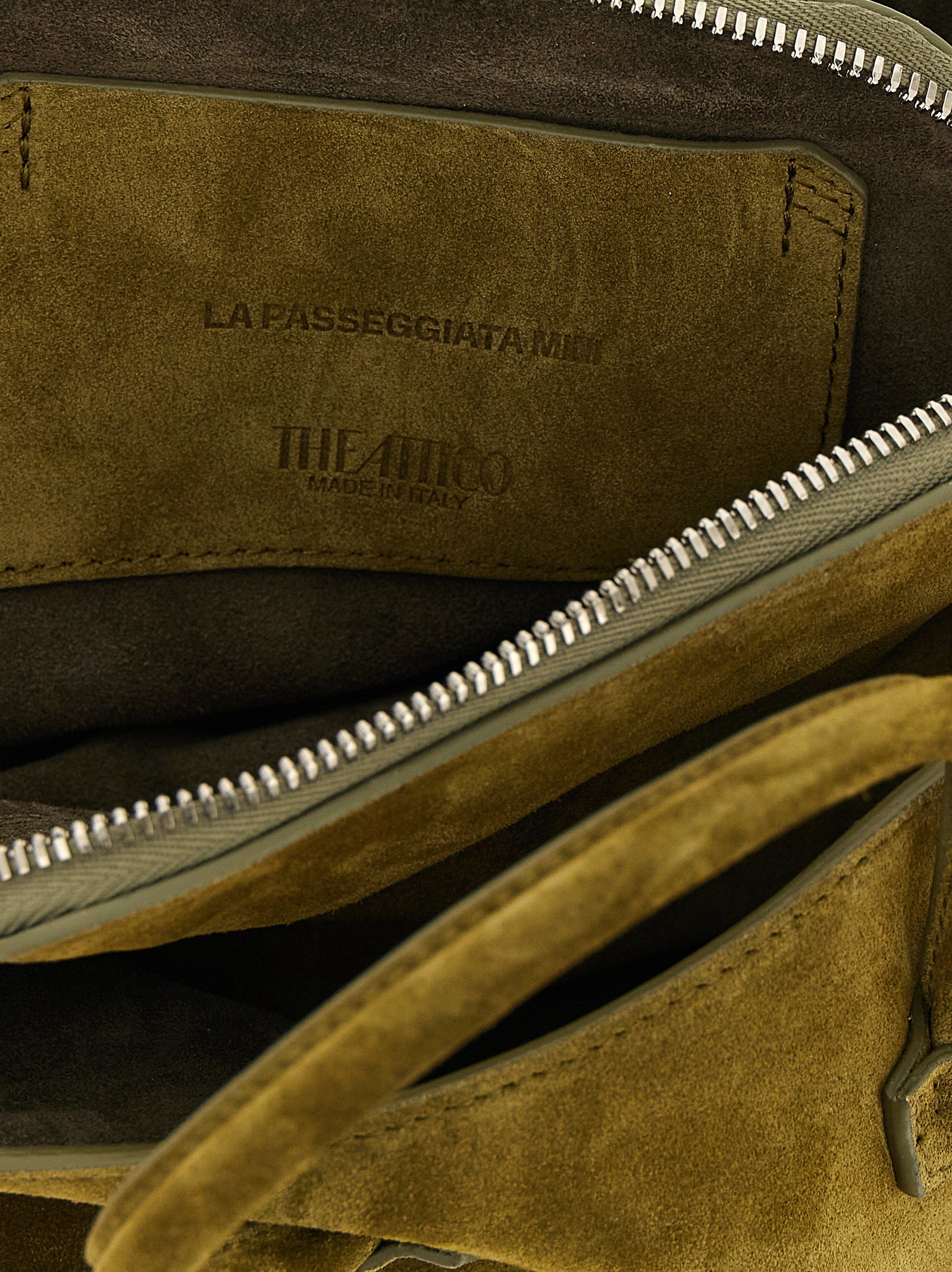 The Attico Bicolor Bovine Leather Handbag