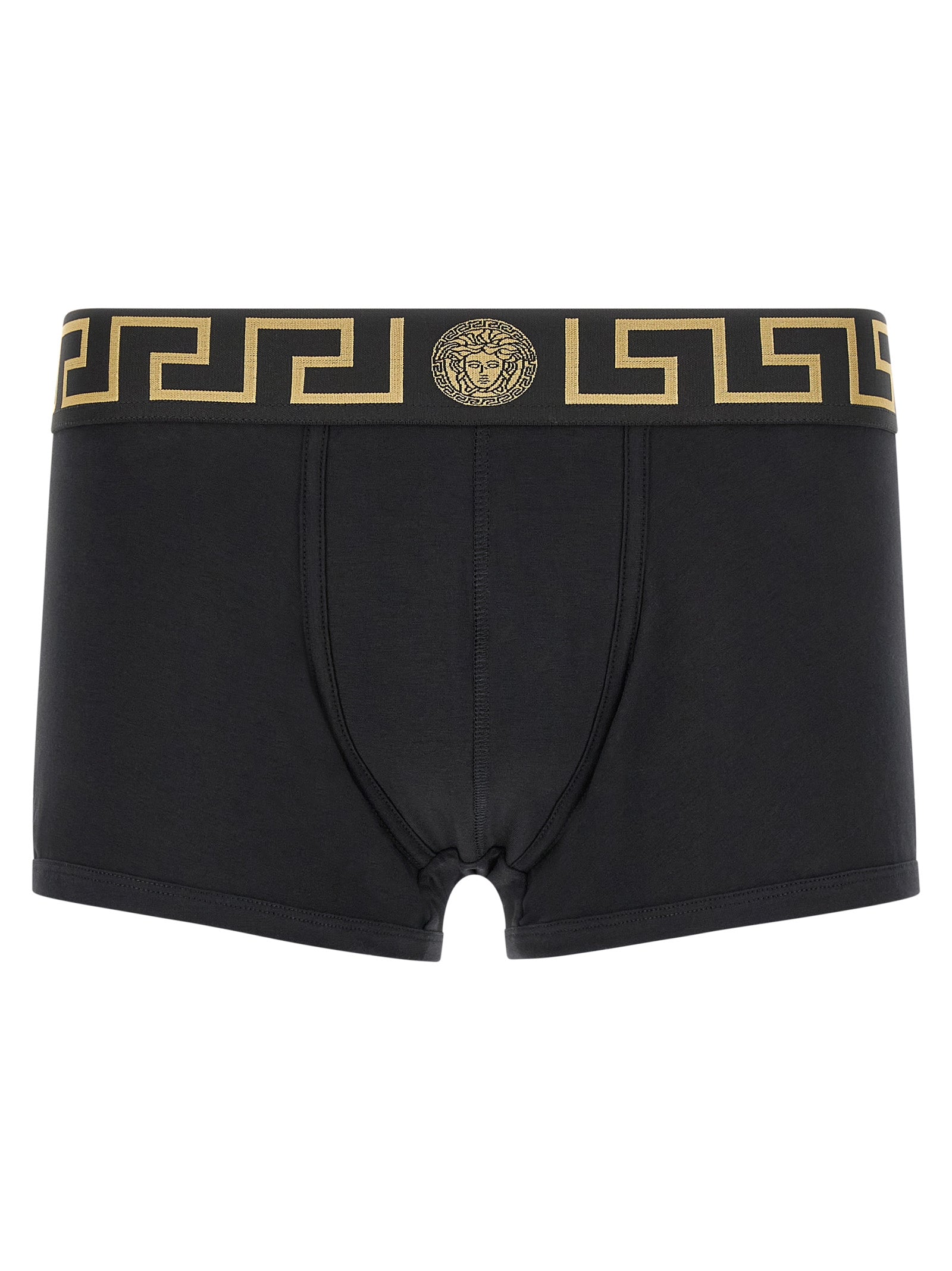 Versace Black Cotton Boxers