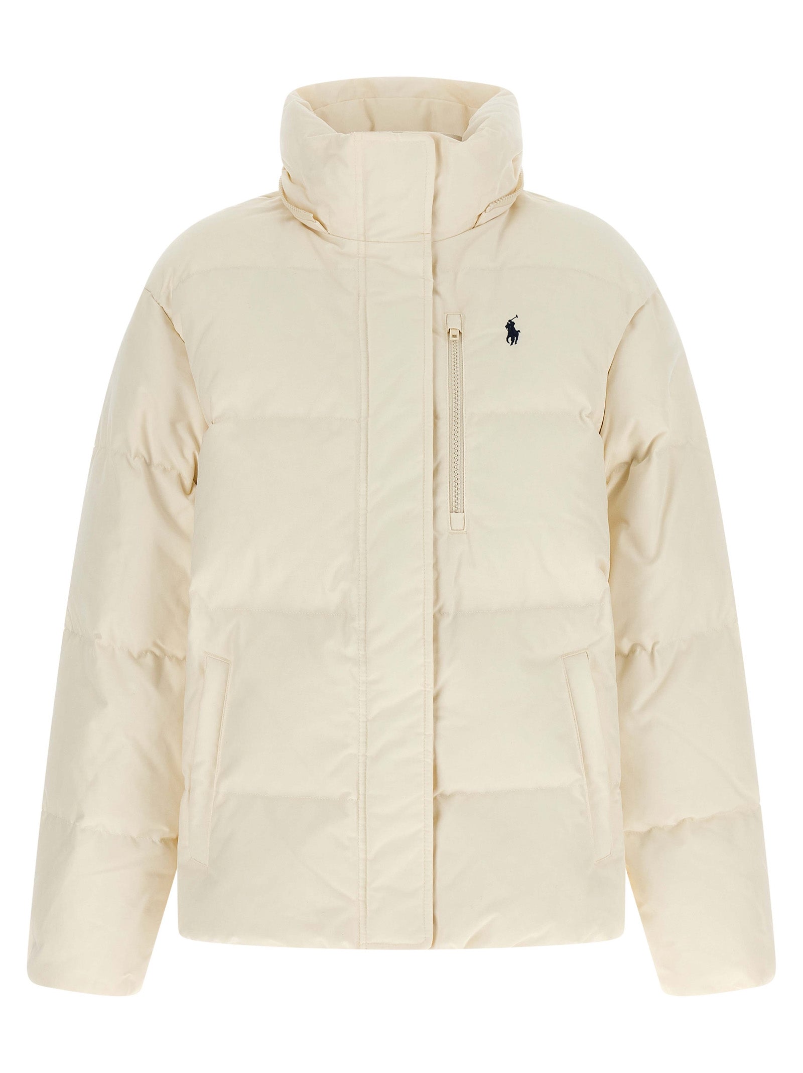 Polo Ralph Lauren White Polyester Full-Length Jacket