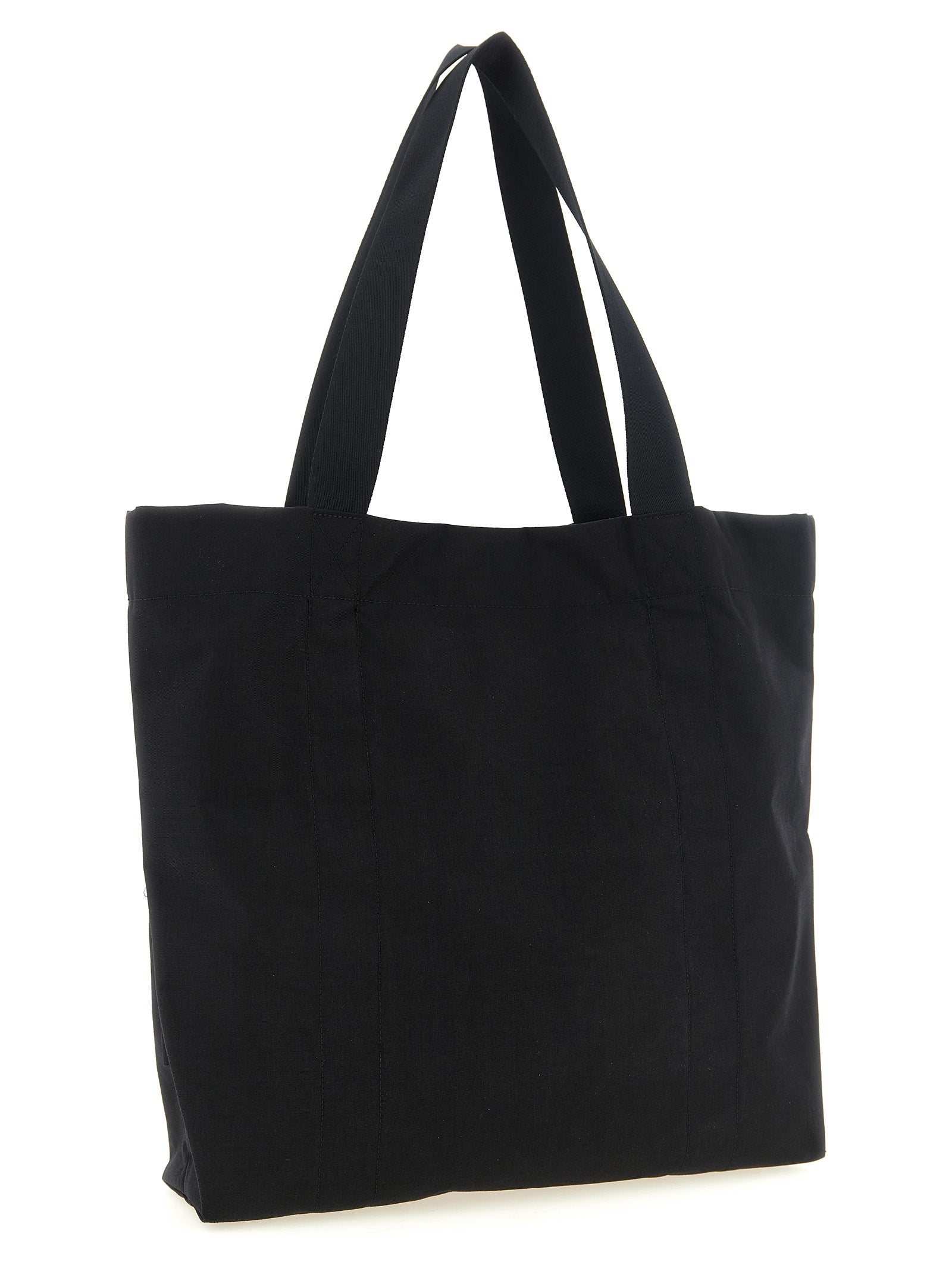 Y-3 Black Polyamide Tote Bag